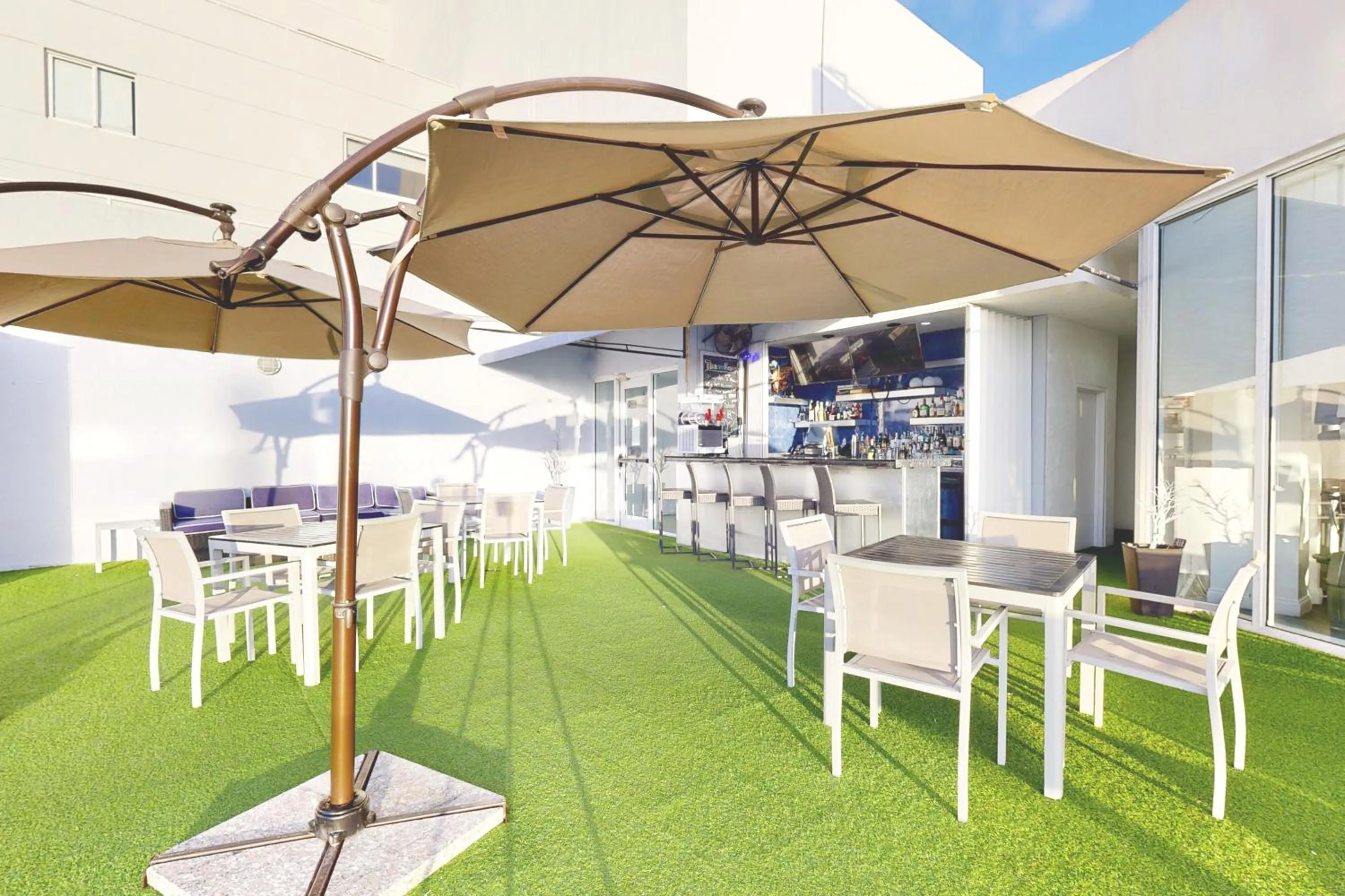 Swimming pool in Nuvo Suites Hotel - Miami Doral