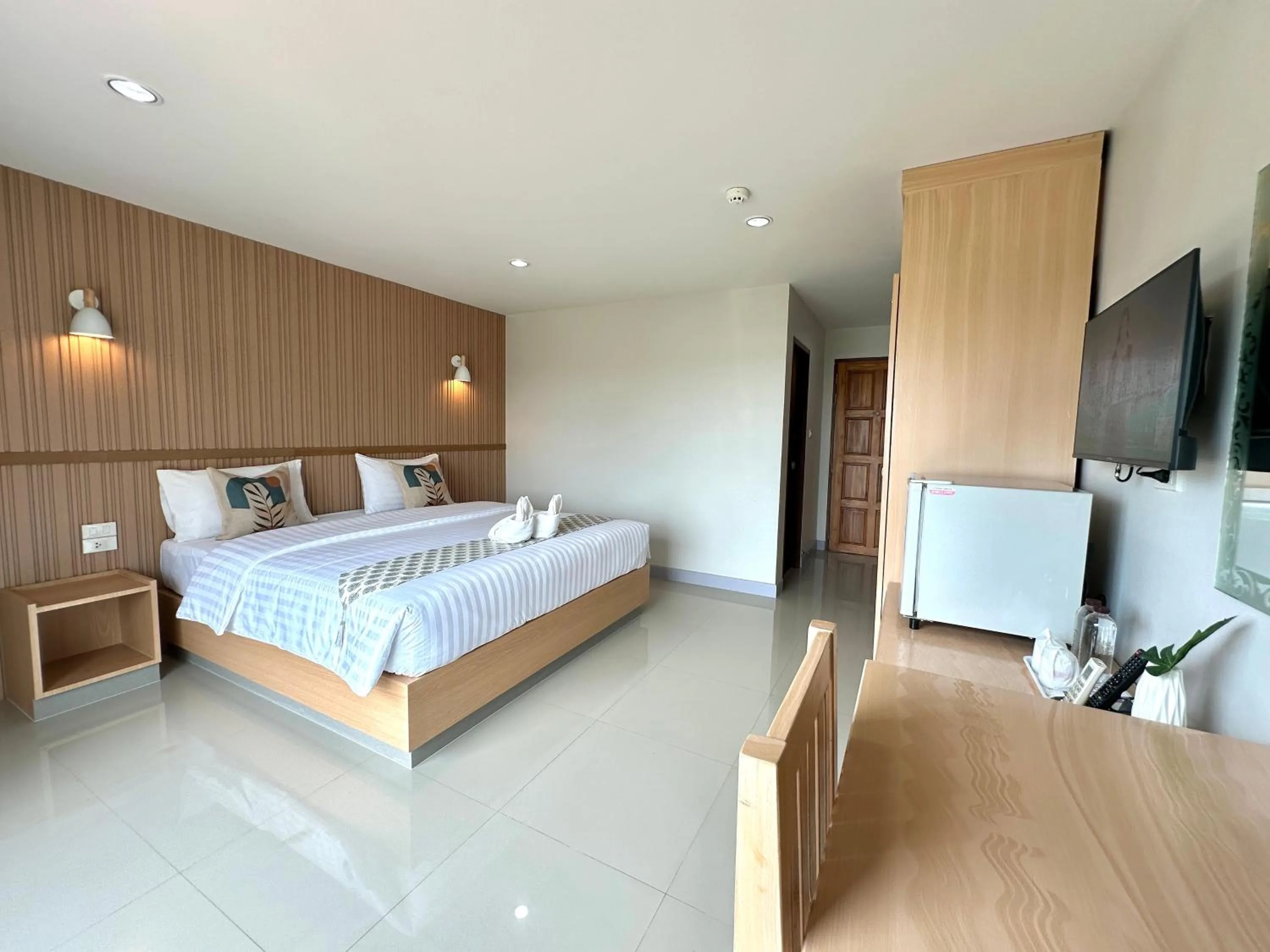 Bed in Jaroonsak Grand