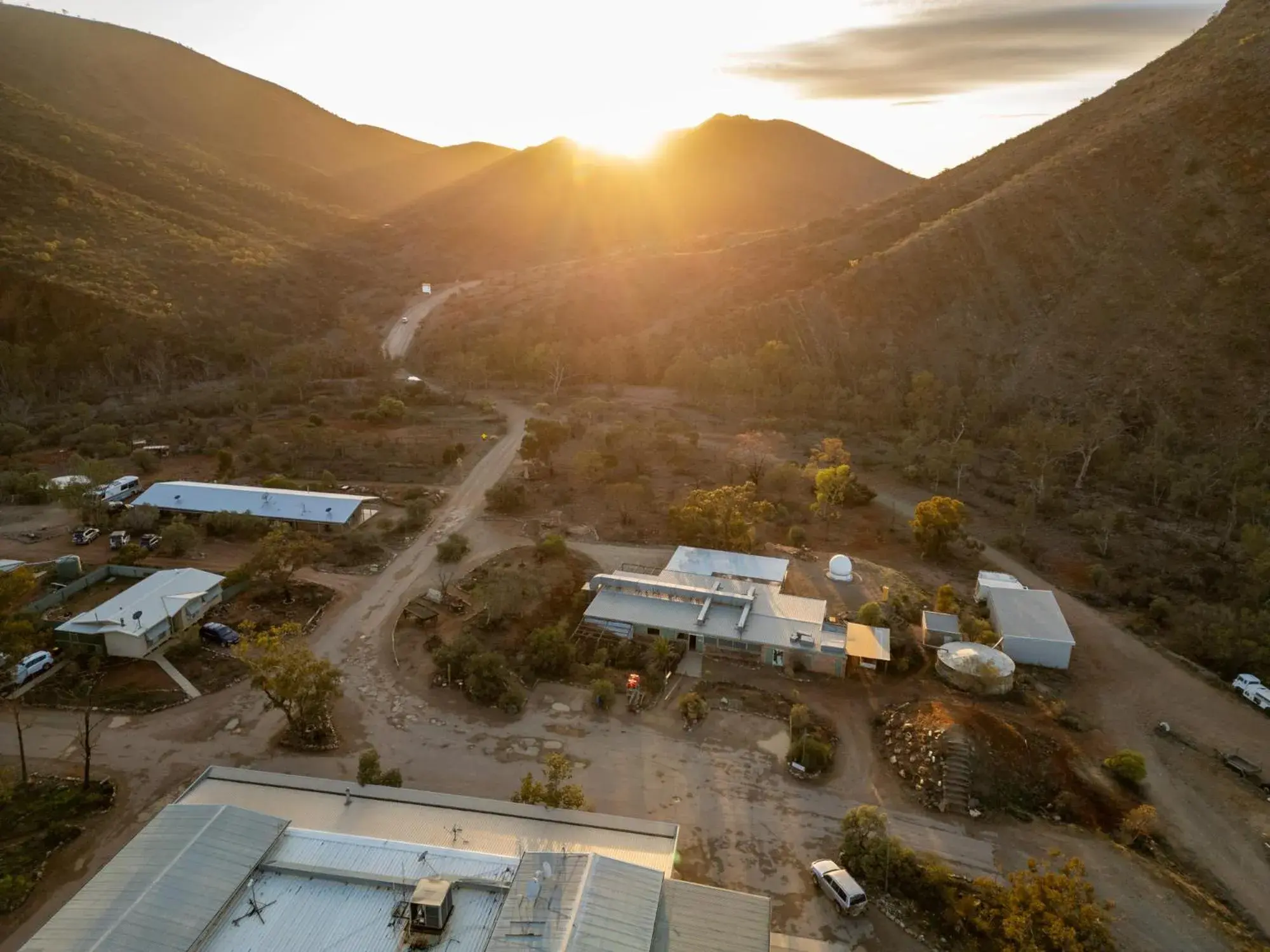 Property building in Arkaroola Wilderness Sanctuary Property building in Arkaroola Wilderness Sanctuary