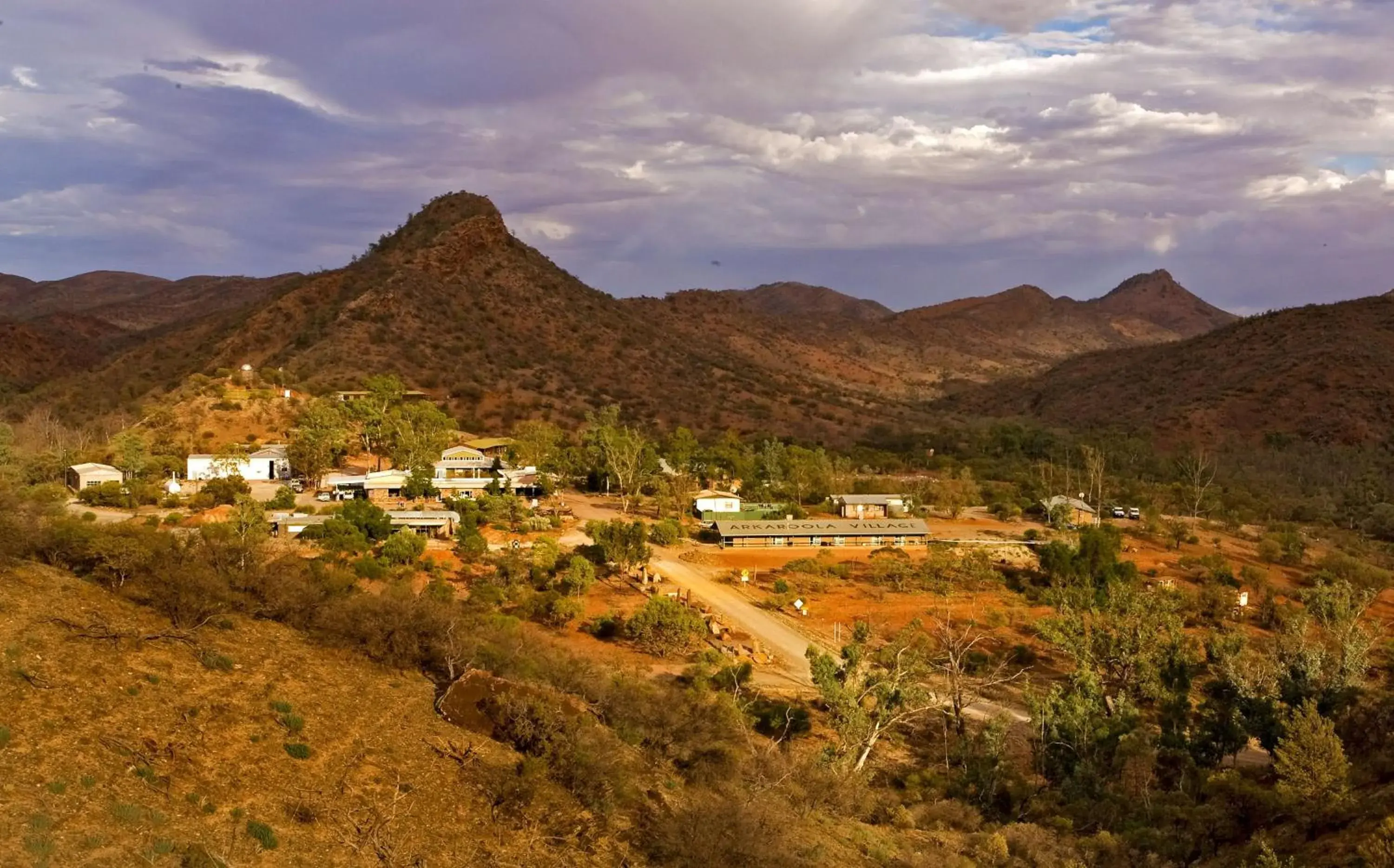 Bird's eye view in Arkaroola Wilderness Sanctuary Bird's eye view in Arkaroola Wilderness Sanctuary