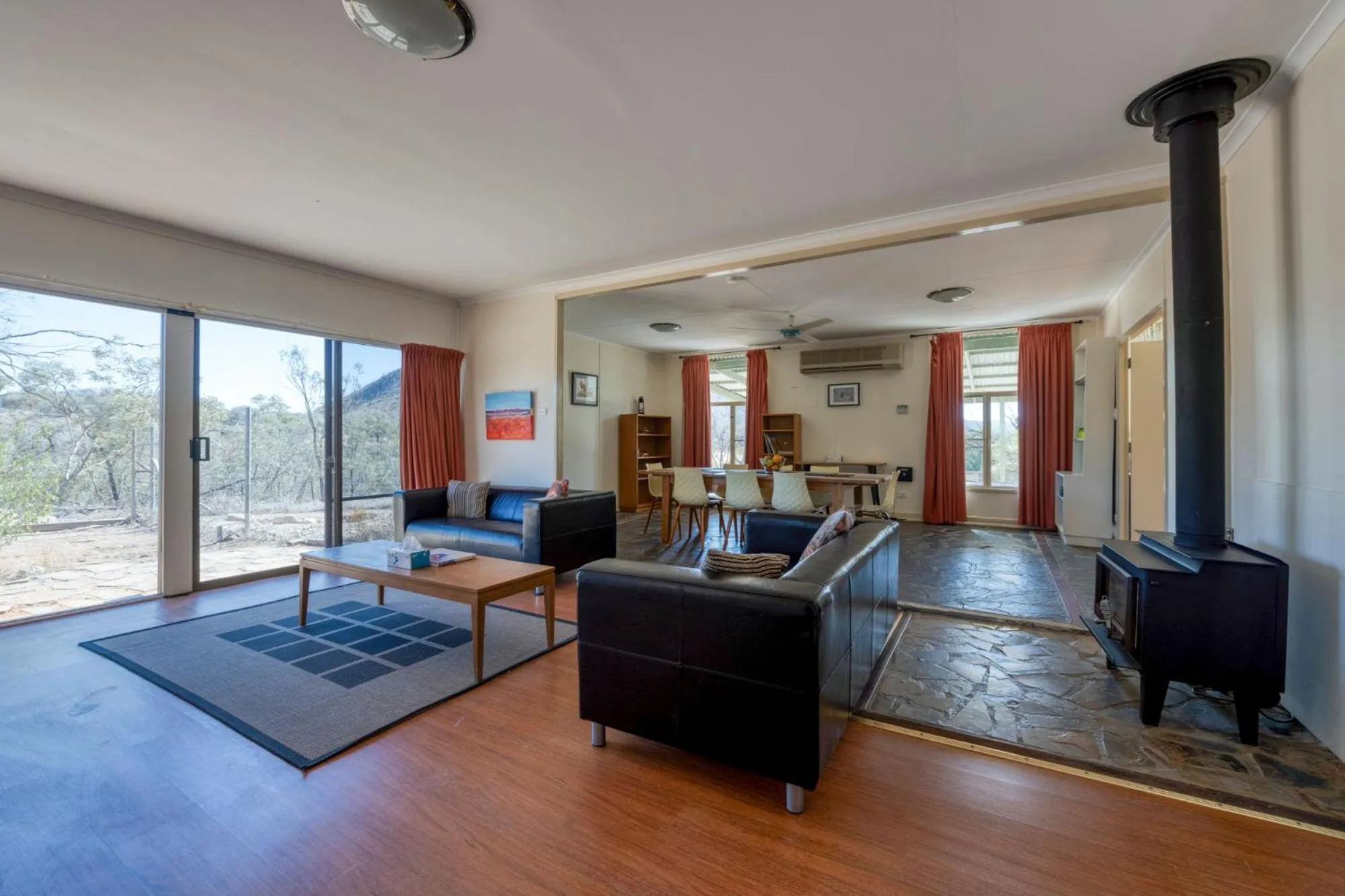 Living room in Arkaroola Wilderness Sanctuary