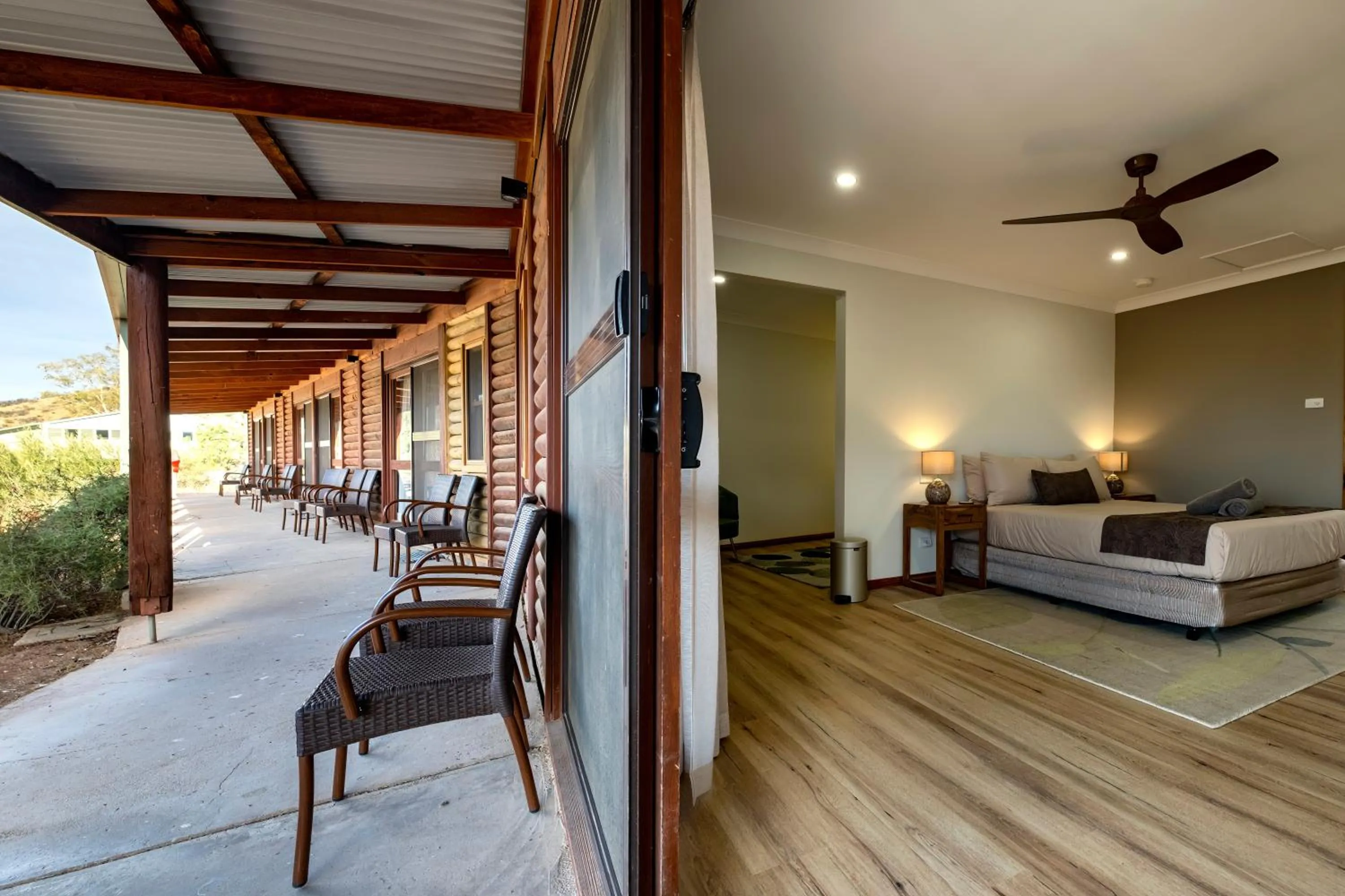 Patio in Arkaroola Wilderness Sanctuary