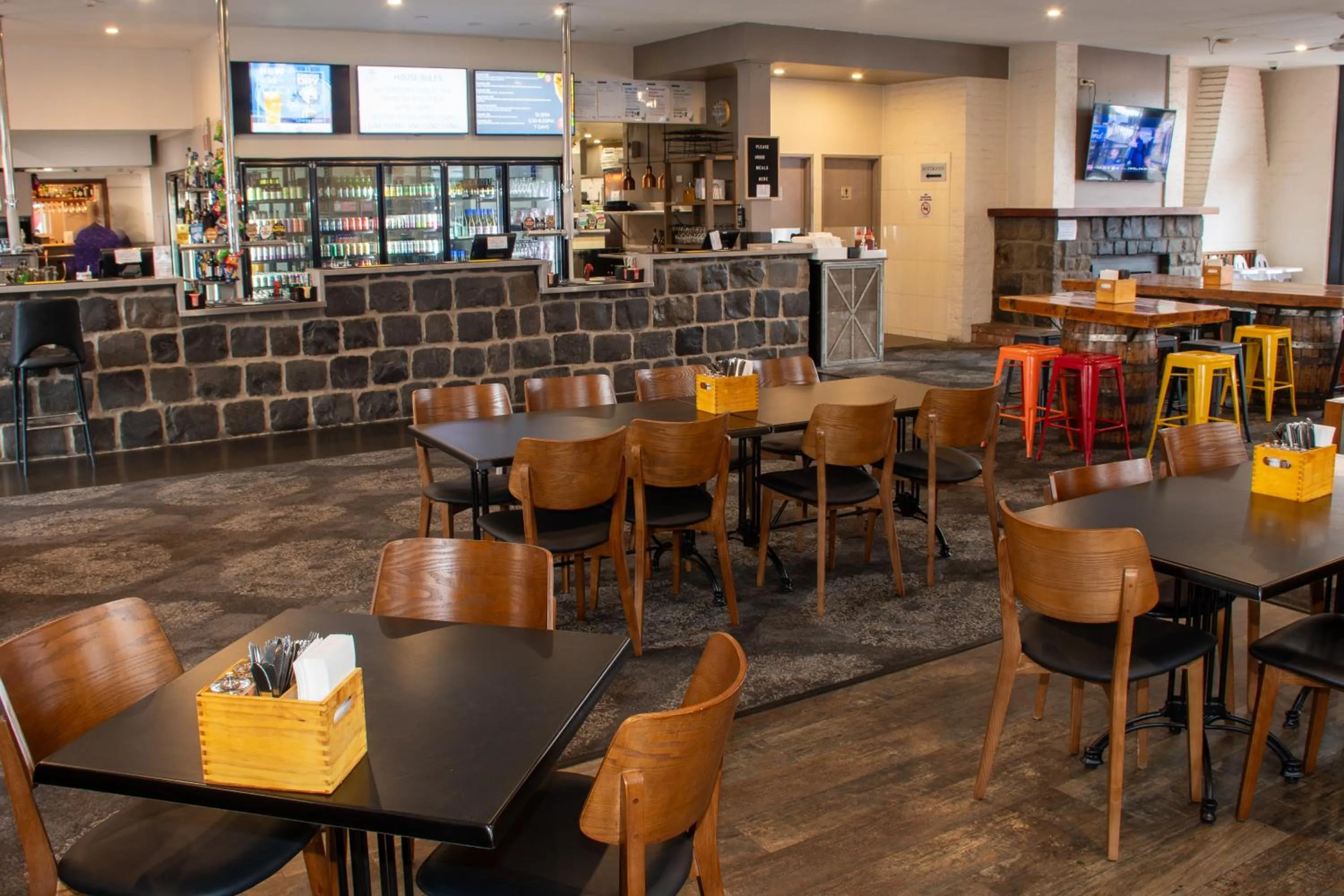 Restaurant/places to eat in Alpine Hotel Bright