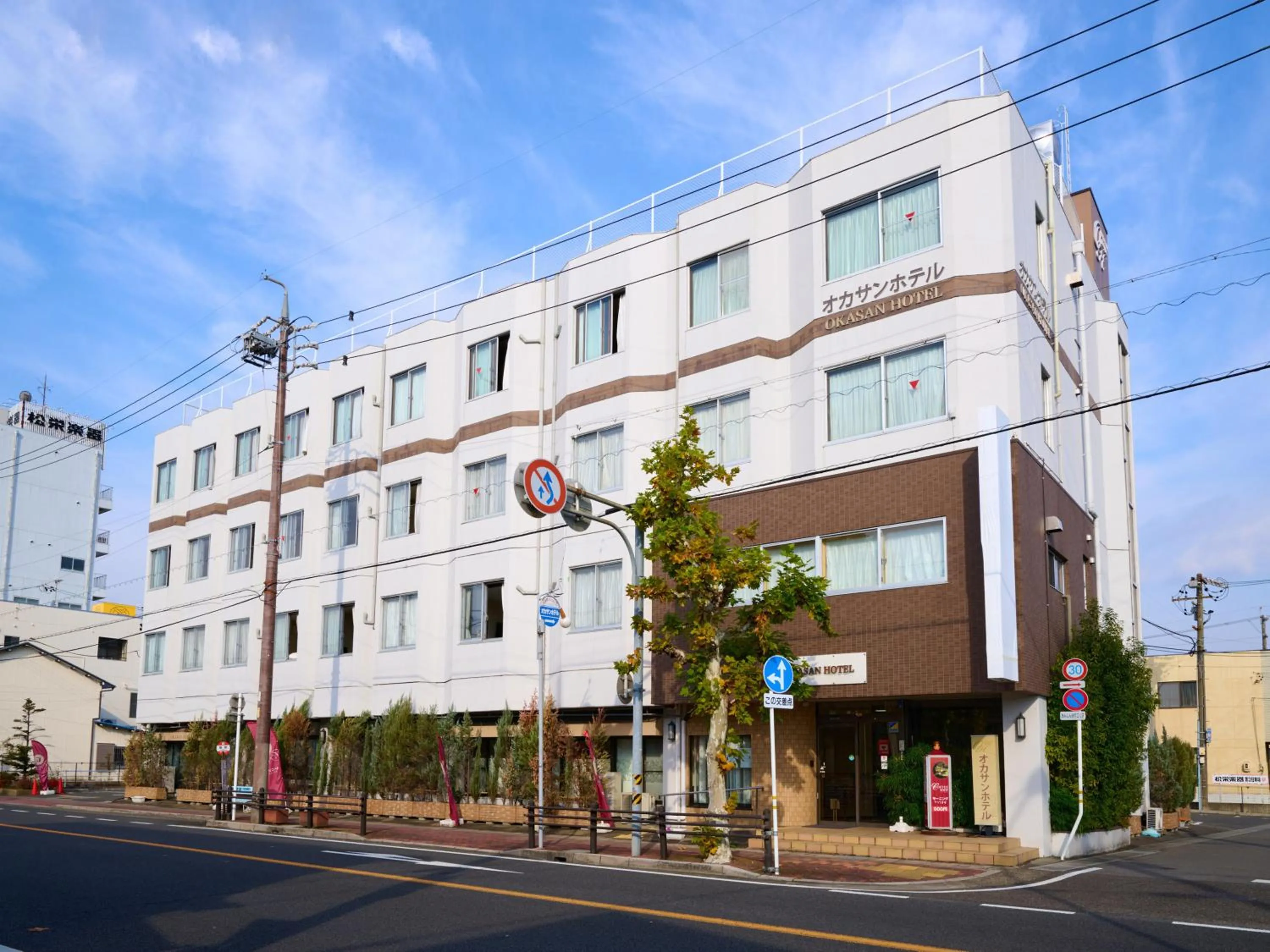 Property building in Okasan Hotel