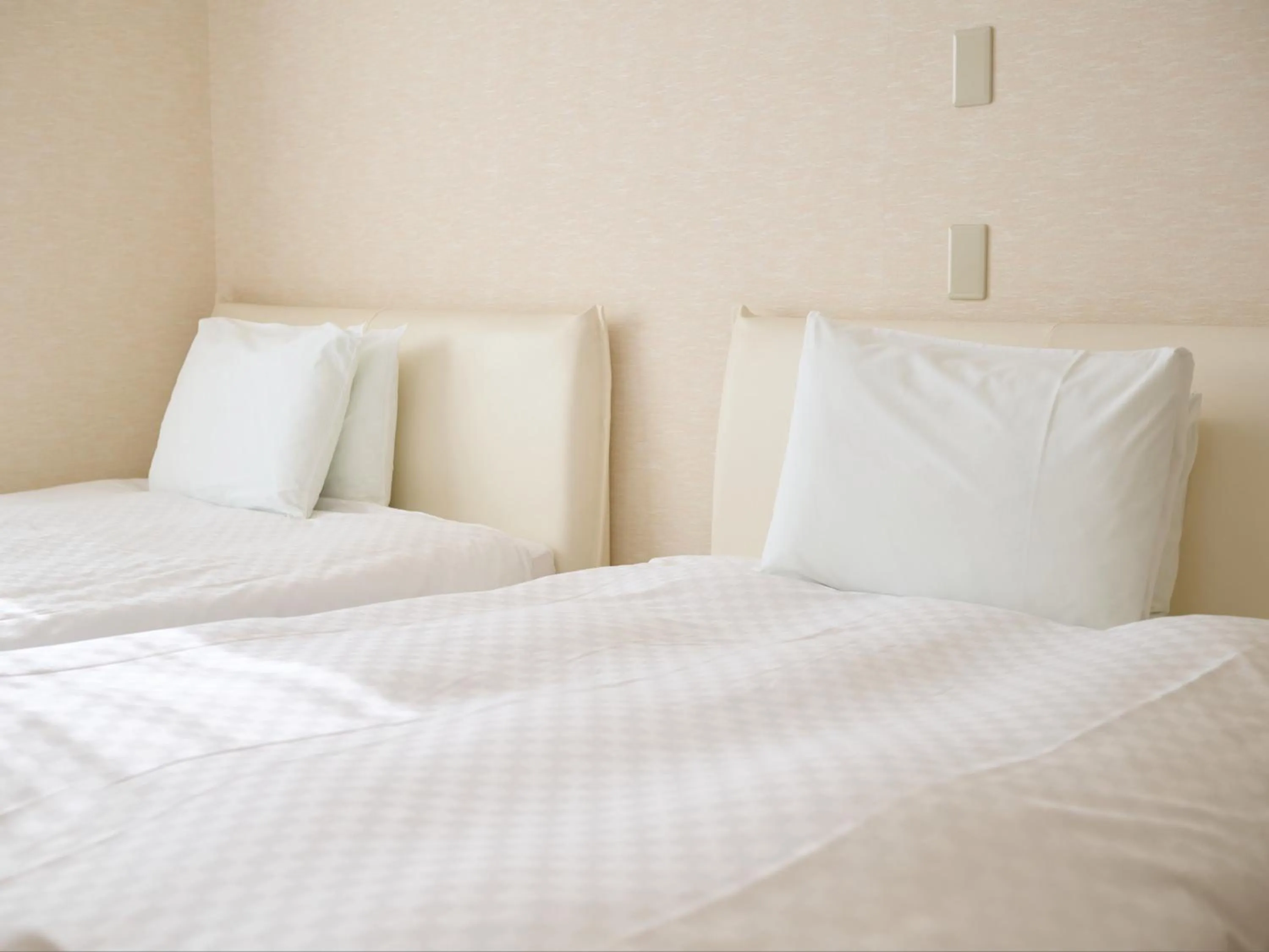 Photo of the whole room, Bed in Okasan Hotel