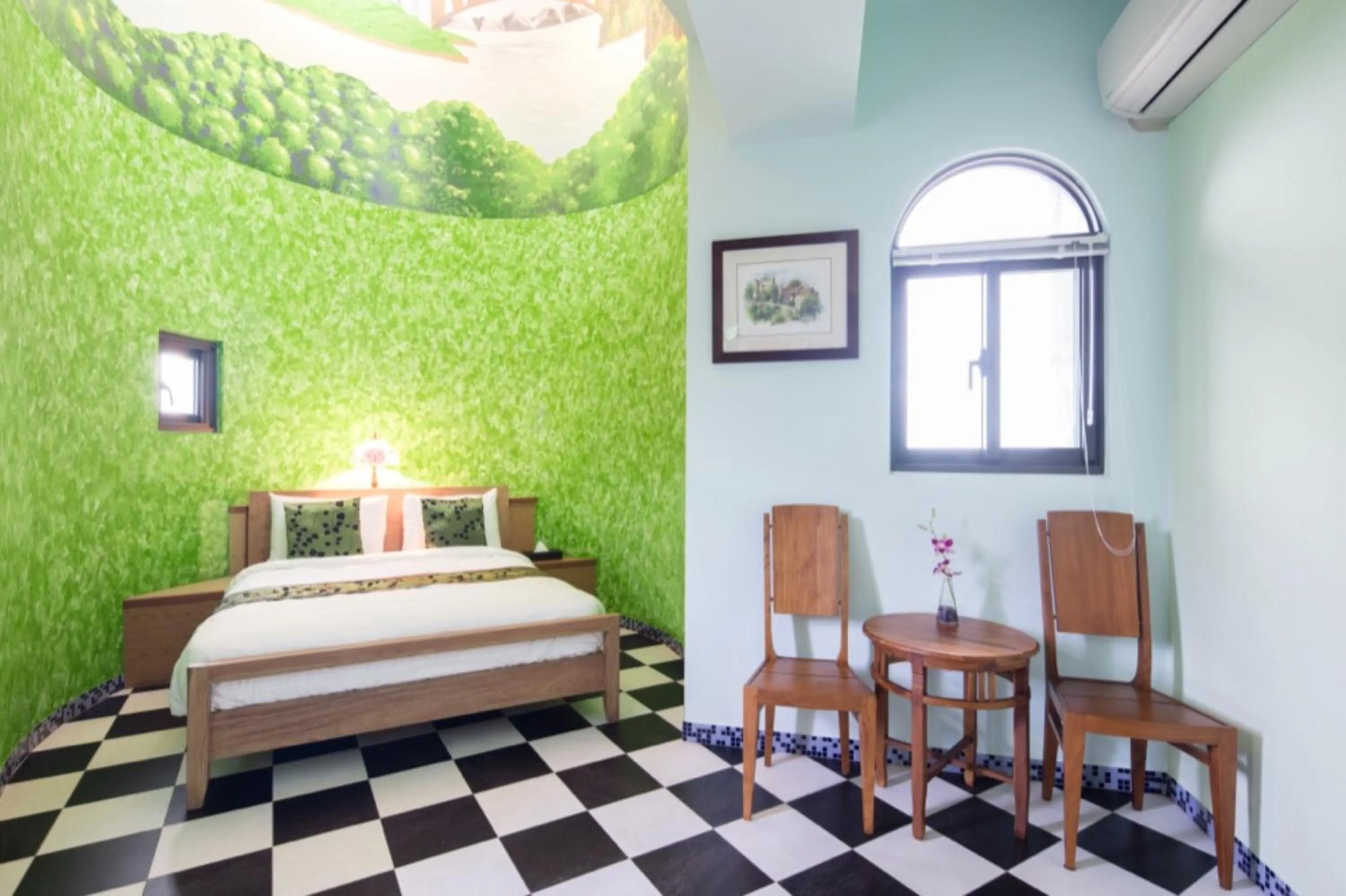 Family Room with Mountain View in Zum Adler Castle B&B