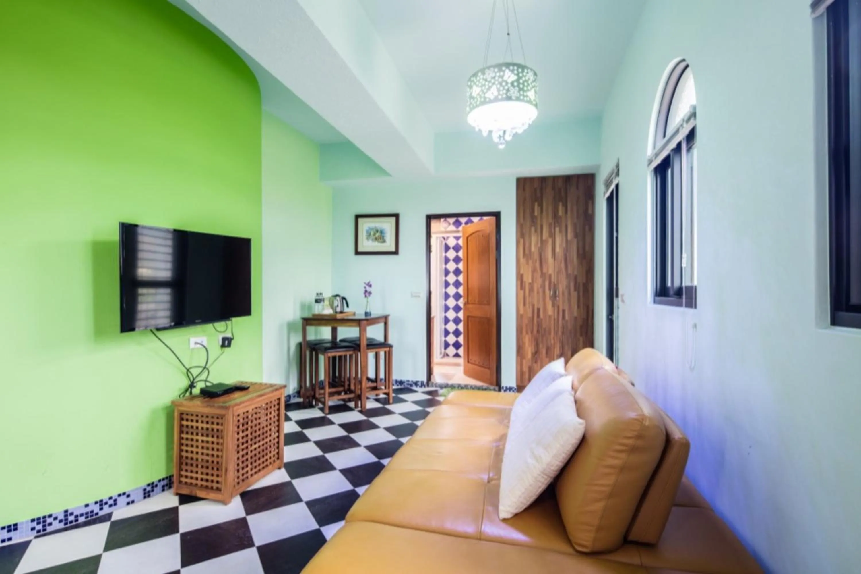 Family Room with Mountain View in Zum Adler Castle B&B