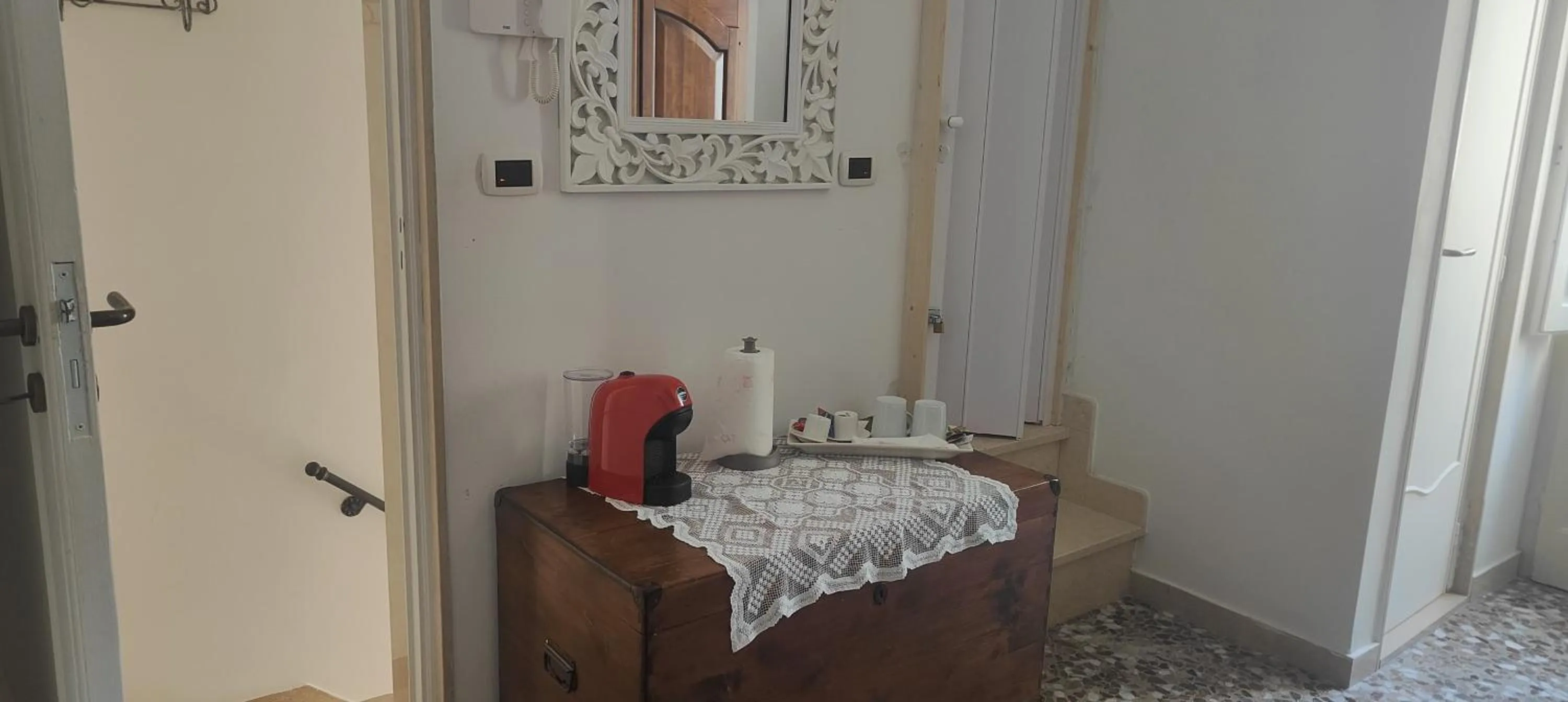 Photo of the whole room, Bed in Dimora Dioniso