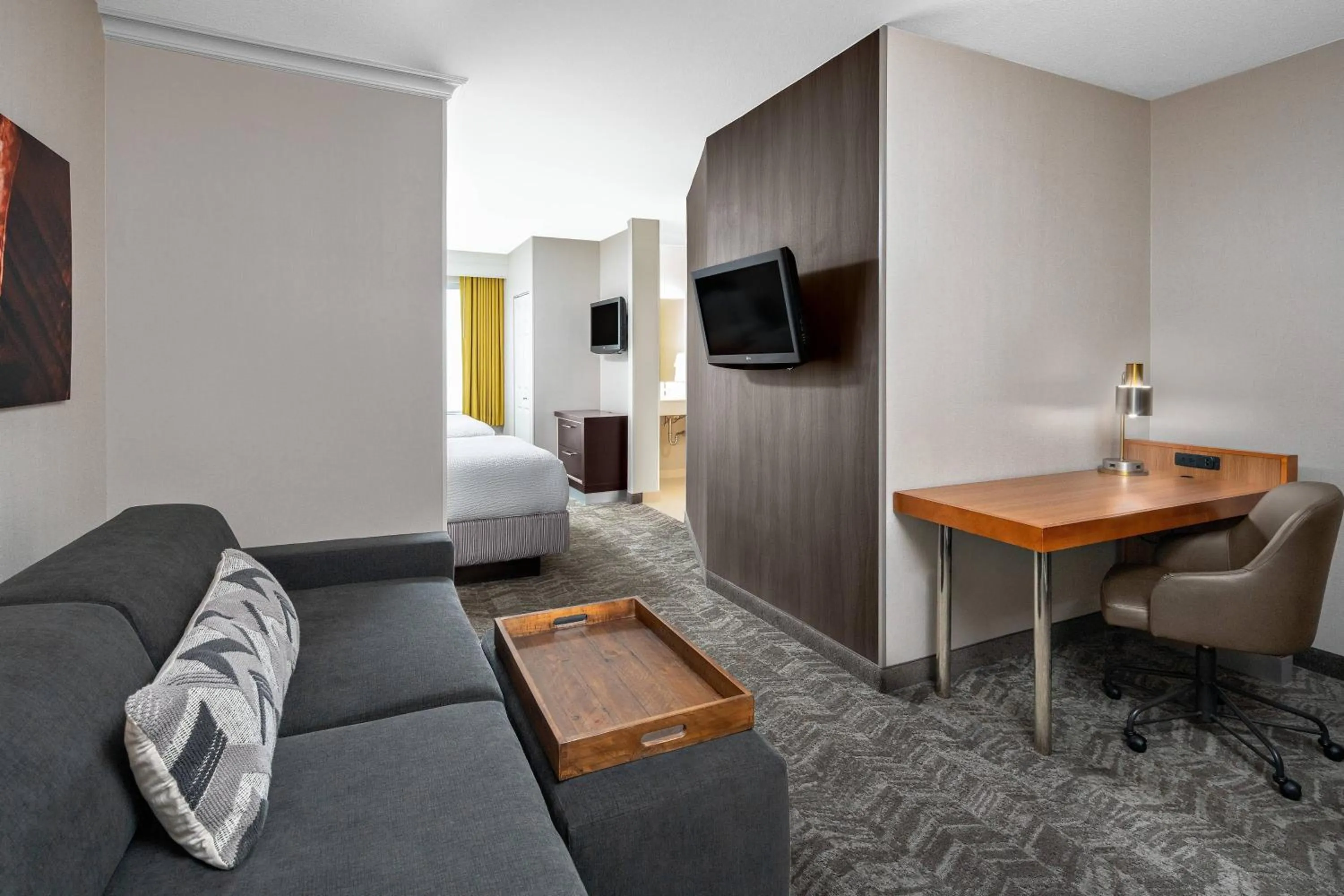 Photo of the whole room, Bed in SpringHill Suites San Diego Rancho Bernardo/Scripps Poway