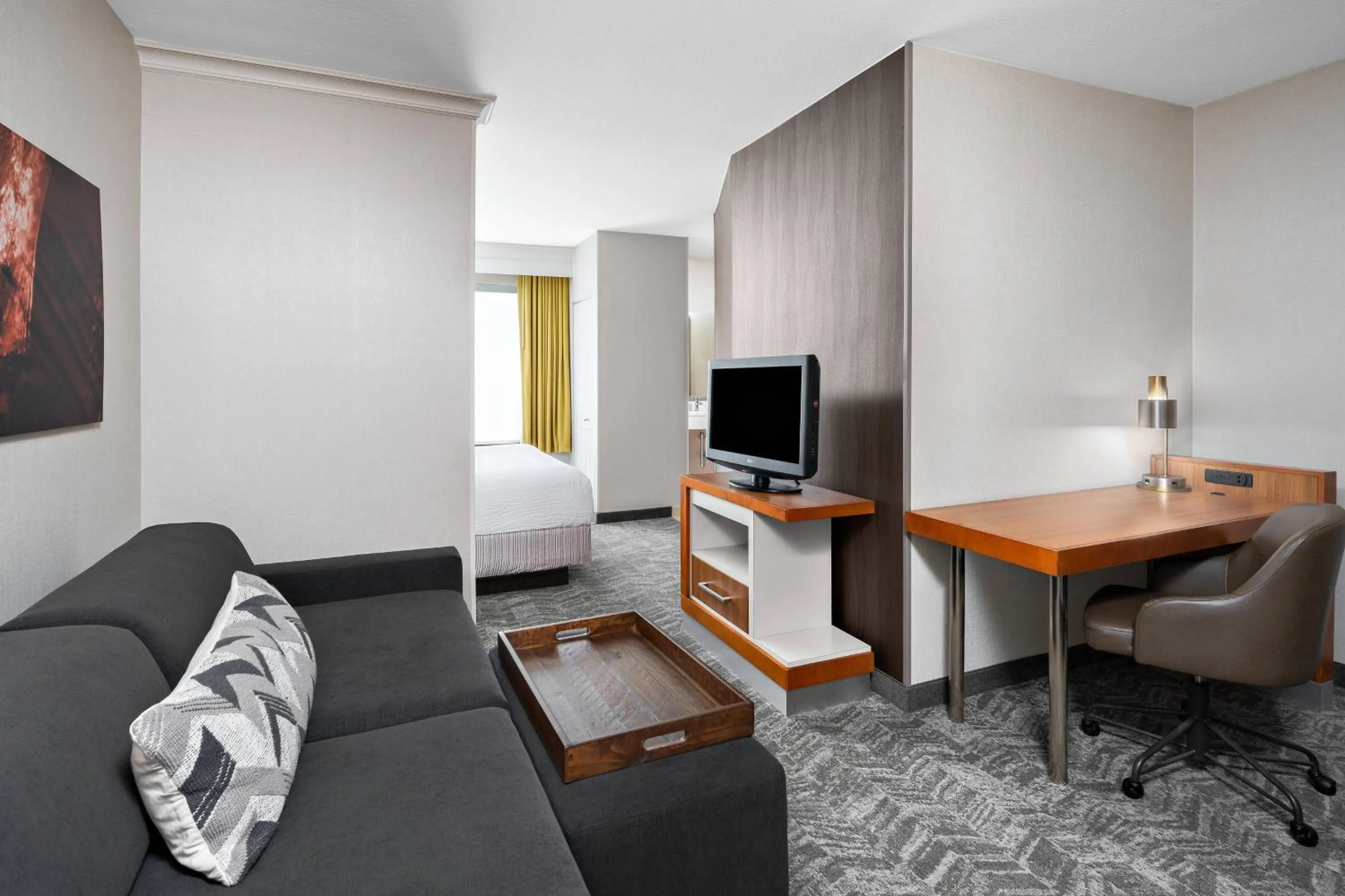 Photo of the whole room, Bed in SpringHill Suites San Diego Rancho Bernardo/Scripps Poway