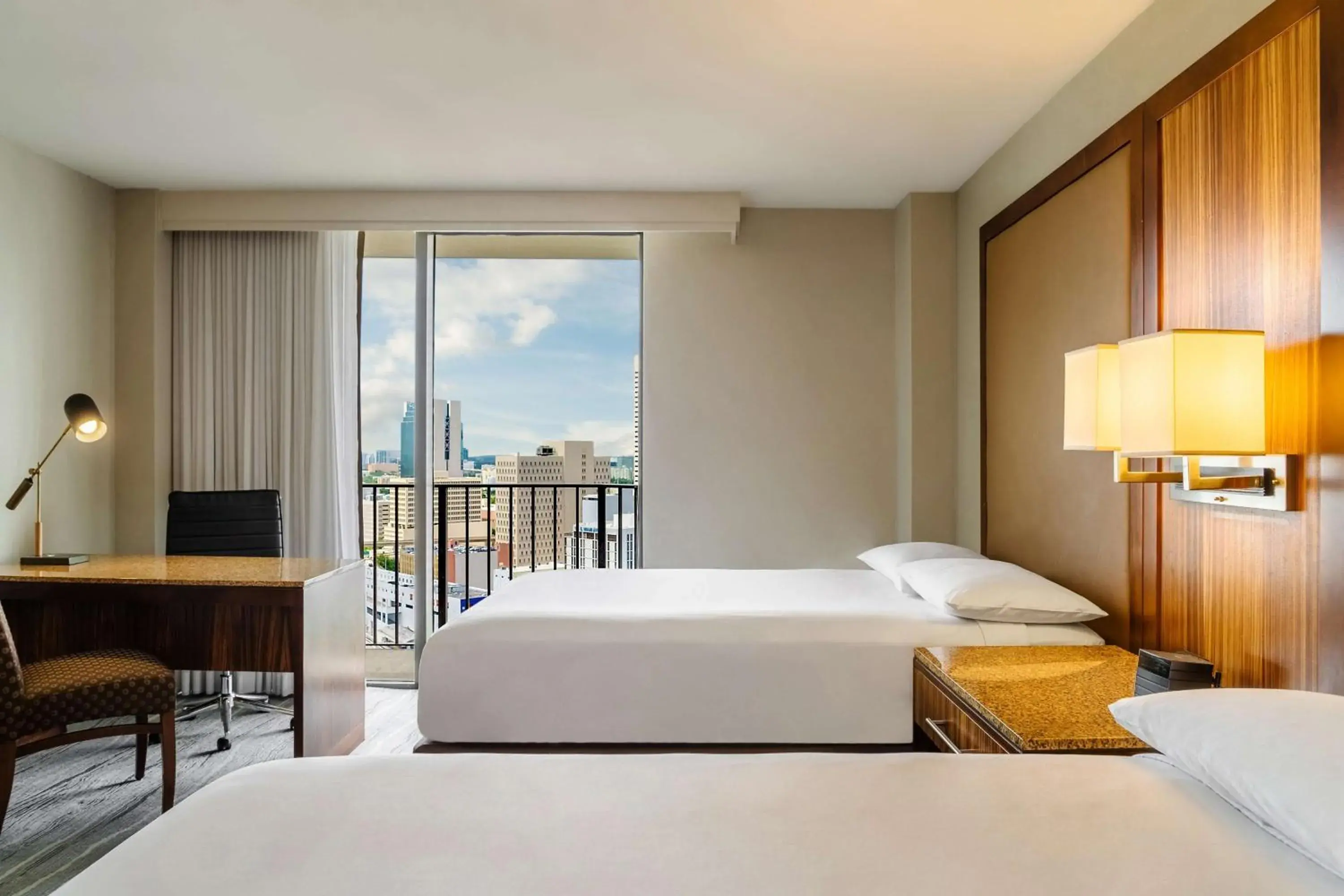 Double Room with Two Double Beds and Accessible Shower - Disability Access in Hyatt Regency Miami Double Room with Two Double Beds and Accessible Shower - Disability Access in Hyatt Regency Miami