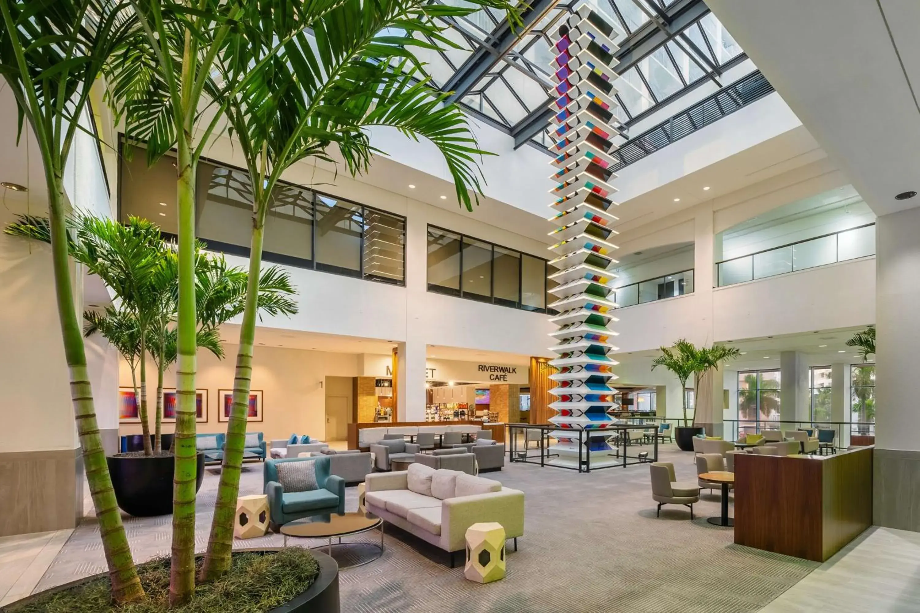 Lobby or reception in Hyatt Regency Miami Lobby or reception in Hyatt Regency Miami