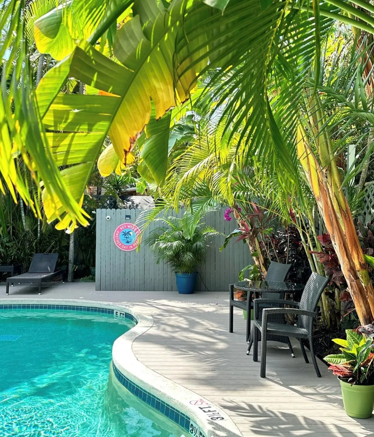 Patio in Westwinds Inn