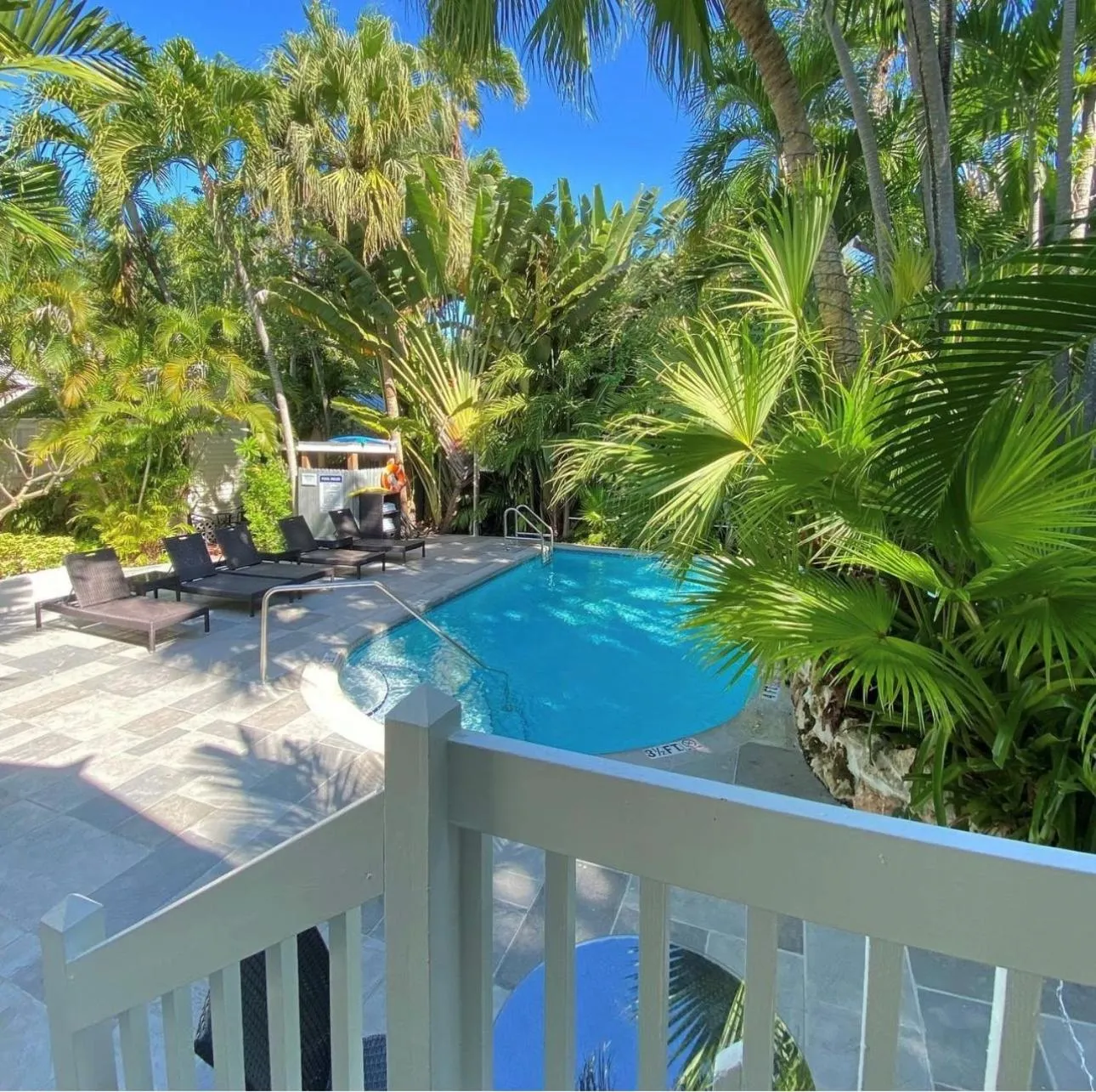 Patio in Westwinds Inn