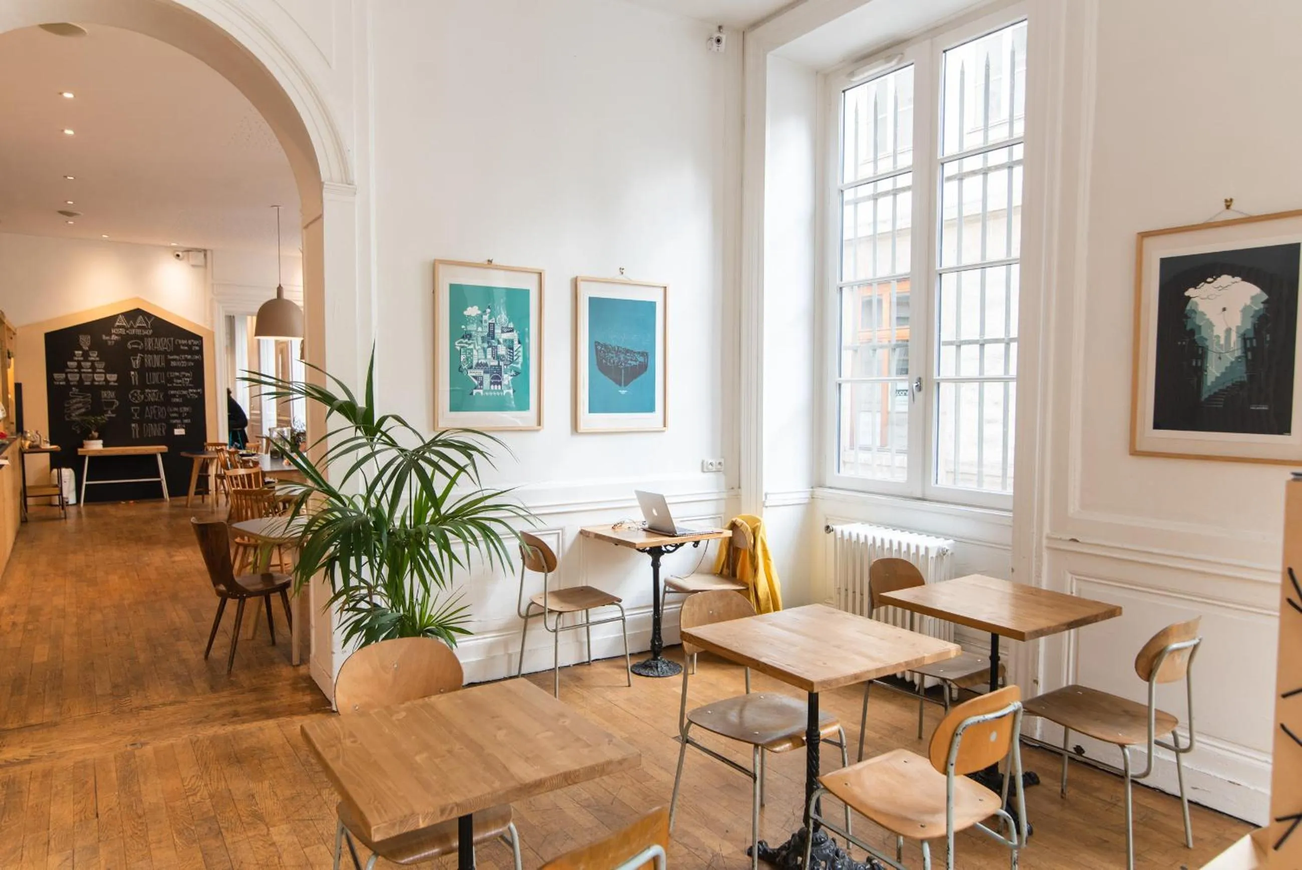 Lobby or reception in Away Hostel & Coffee Shop