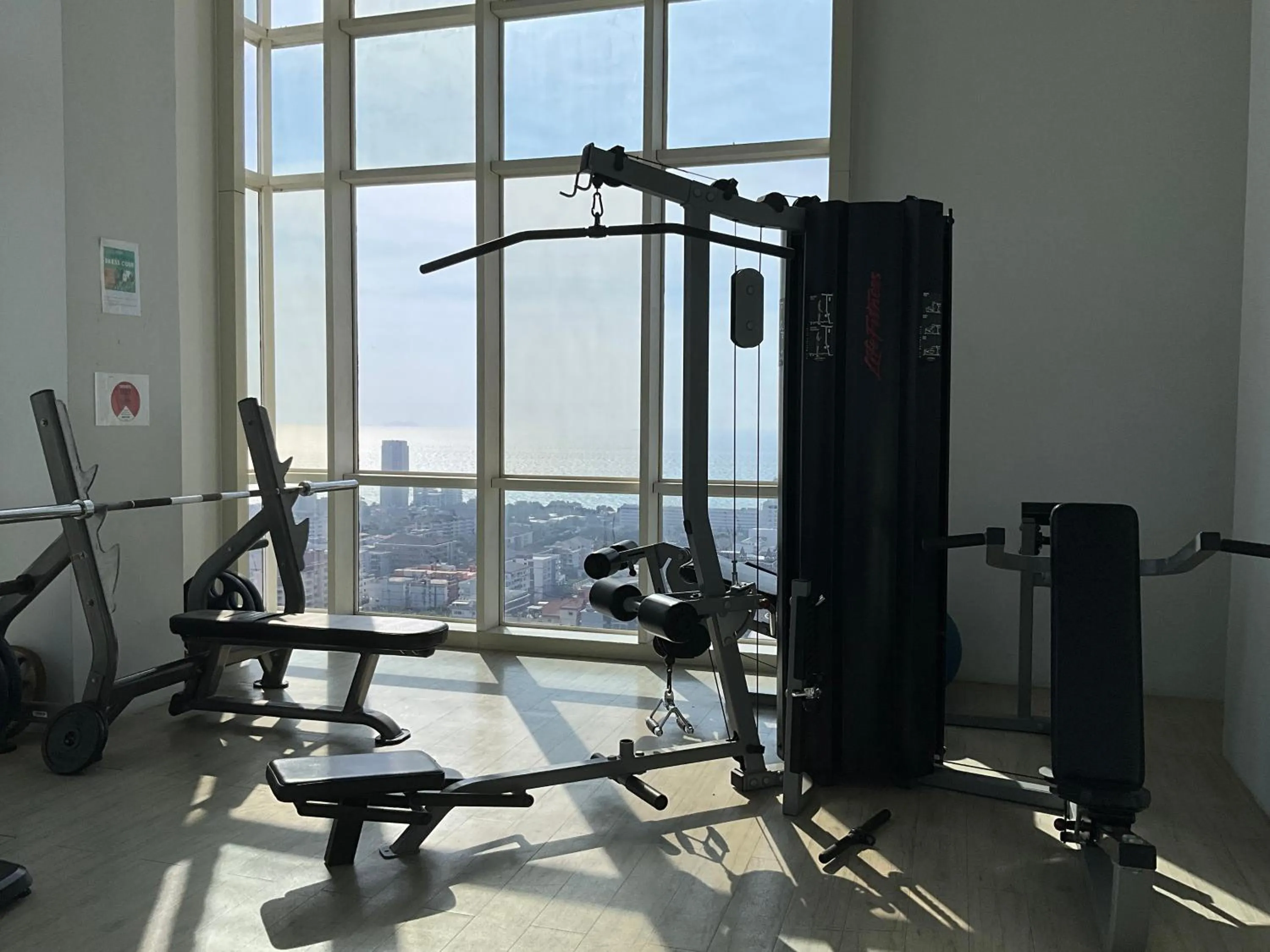 Fitness centre/facilities in Vision Pratumnak By Pattaya Sunny Rentals
