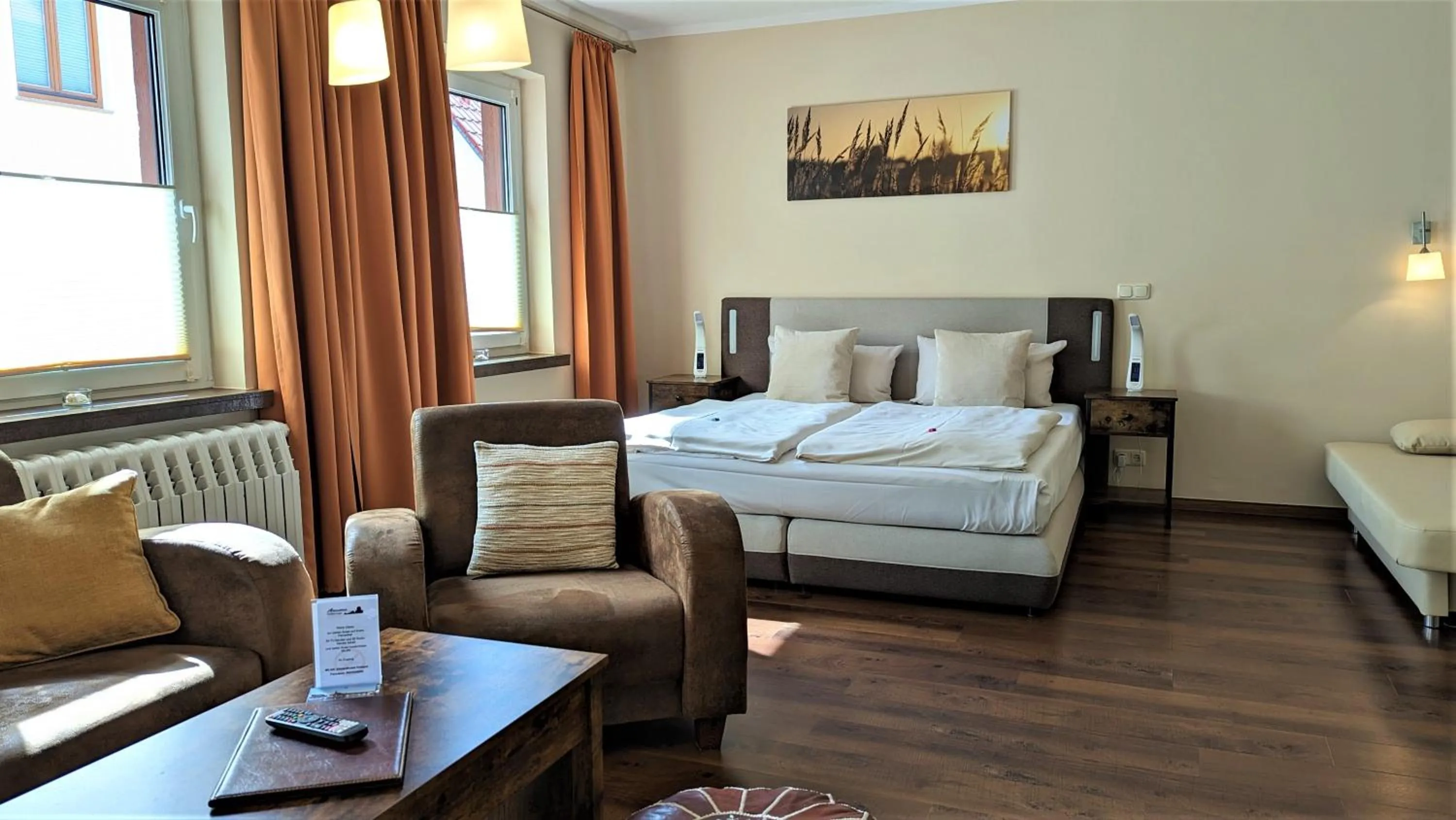 Bed in Altstadthotel Goldene Kugel