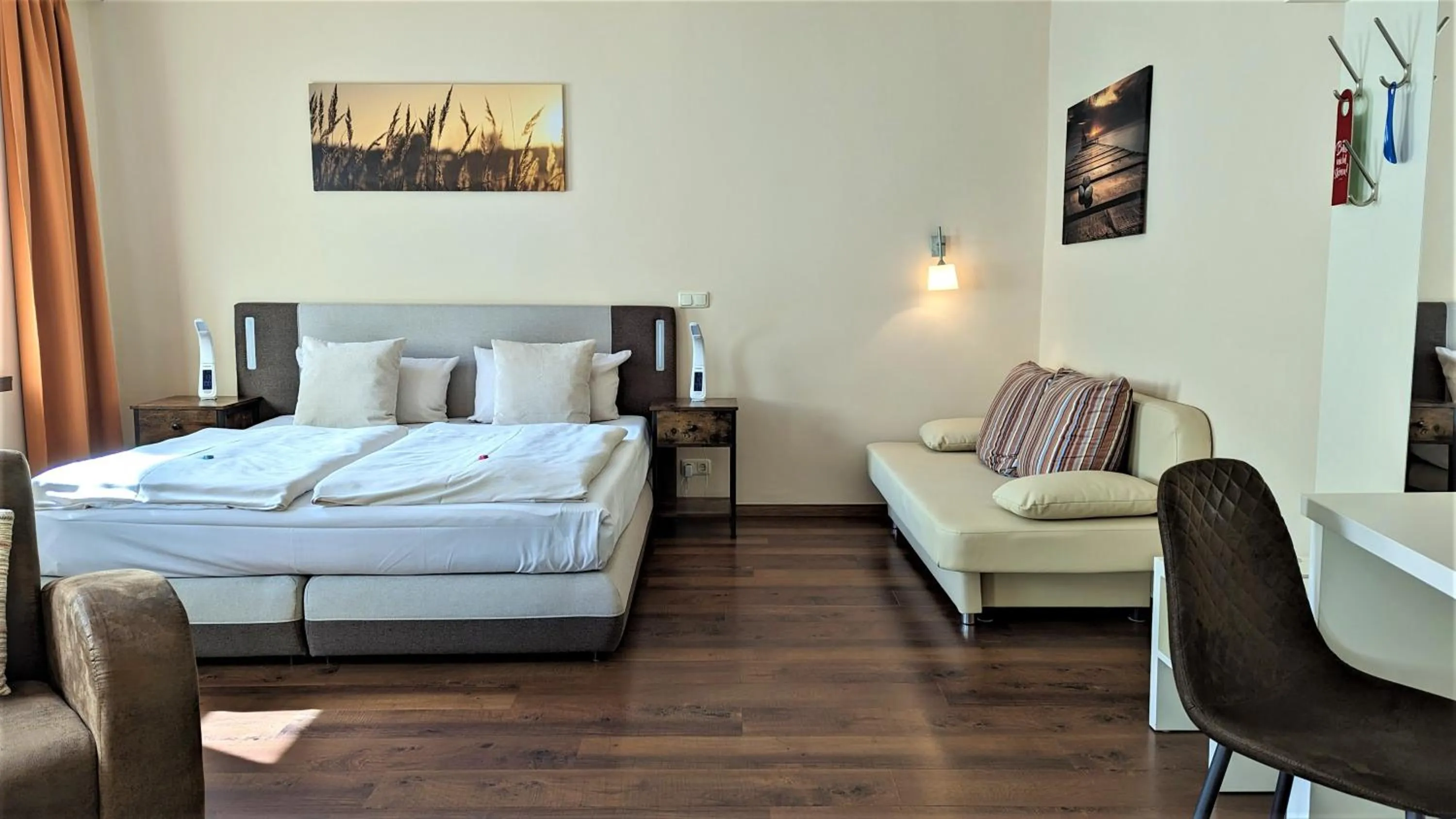 Bed in Altstadthotel Goldene Kugel