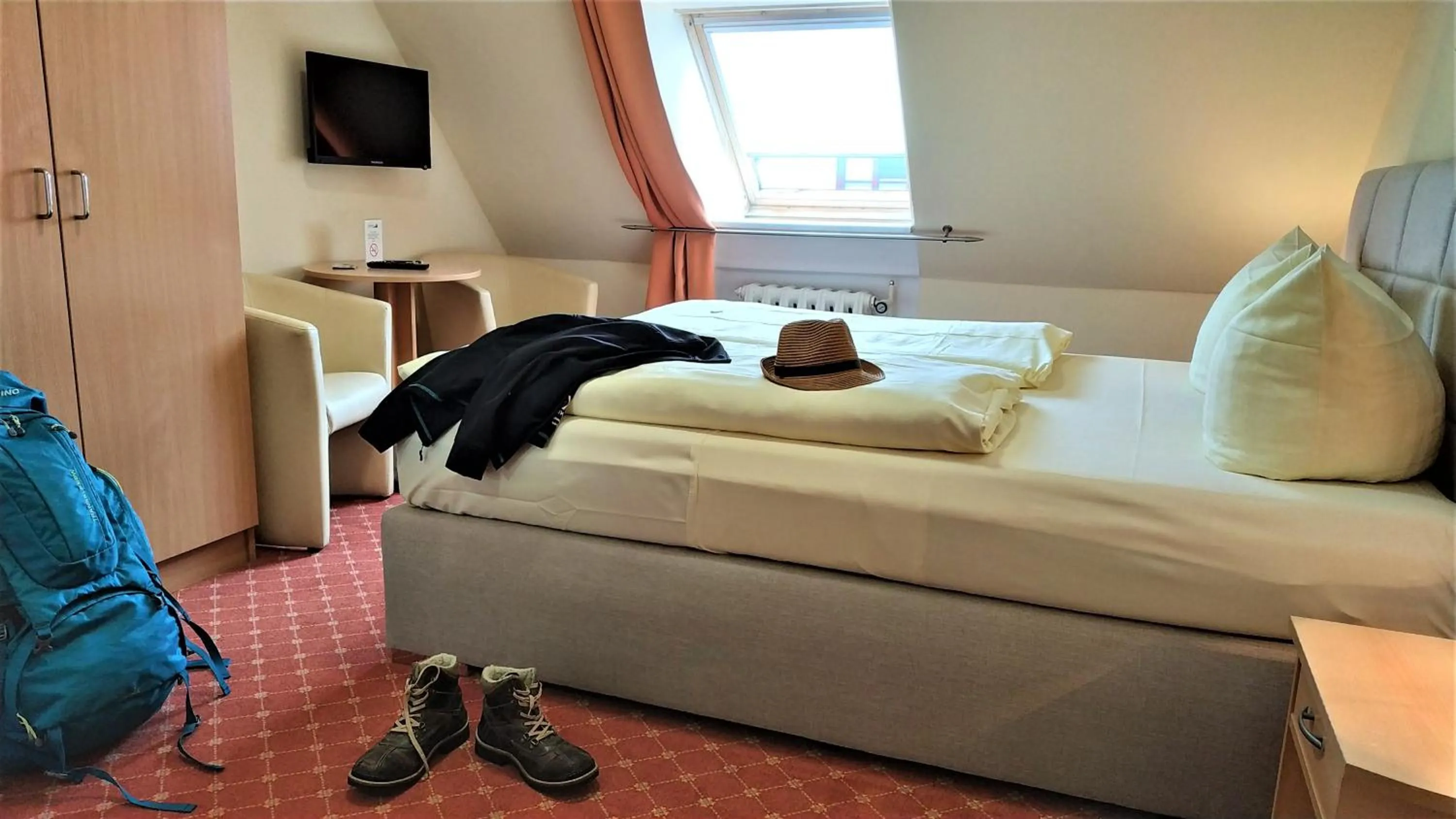 Bed in Altstadthotel Goldene Kugel