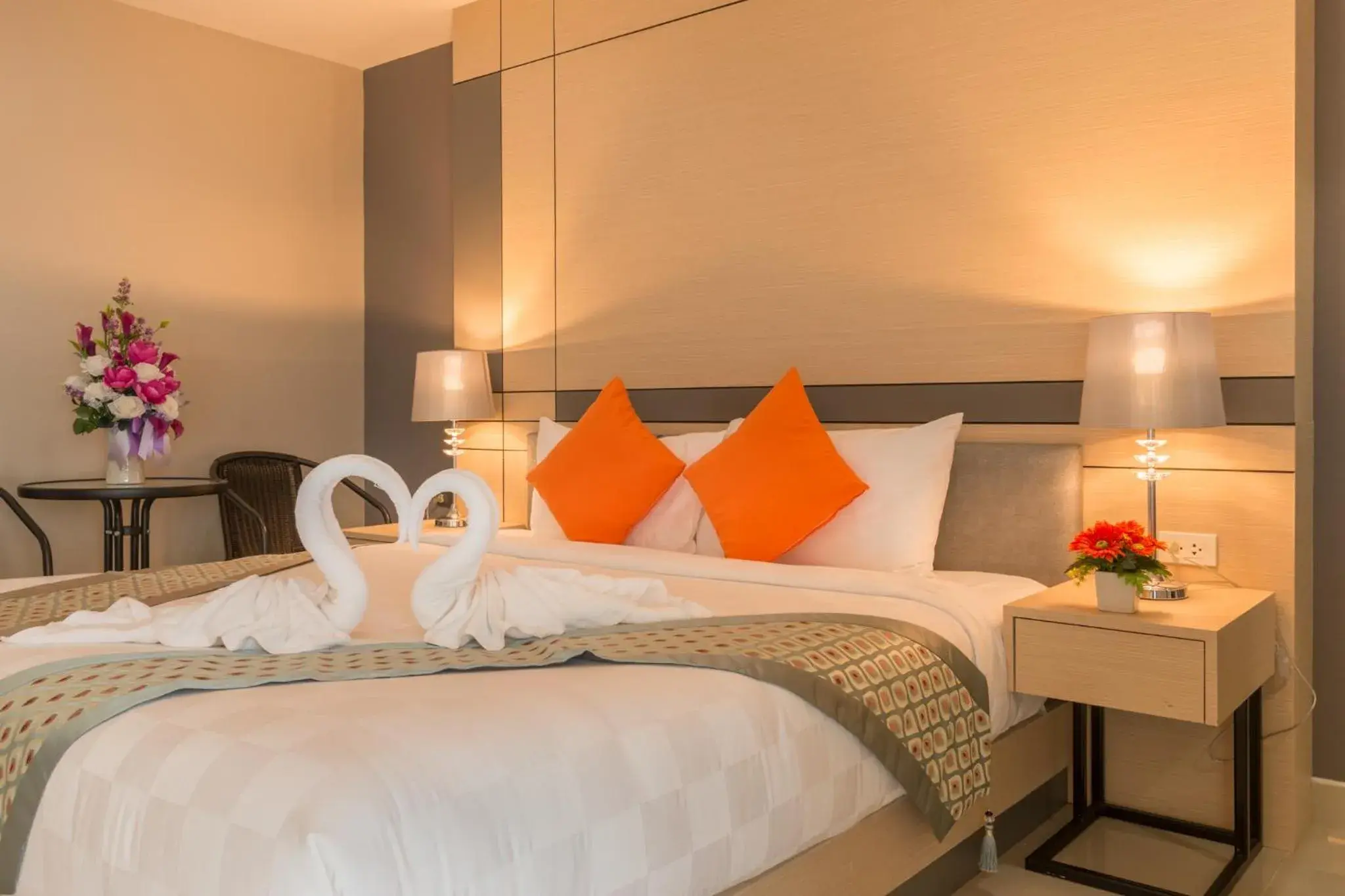 Bed in The Smart Hotel Hat Yai Bed in The Smart Hotel Hat Yai