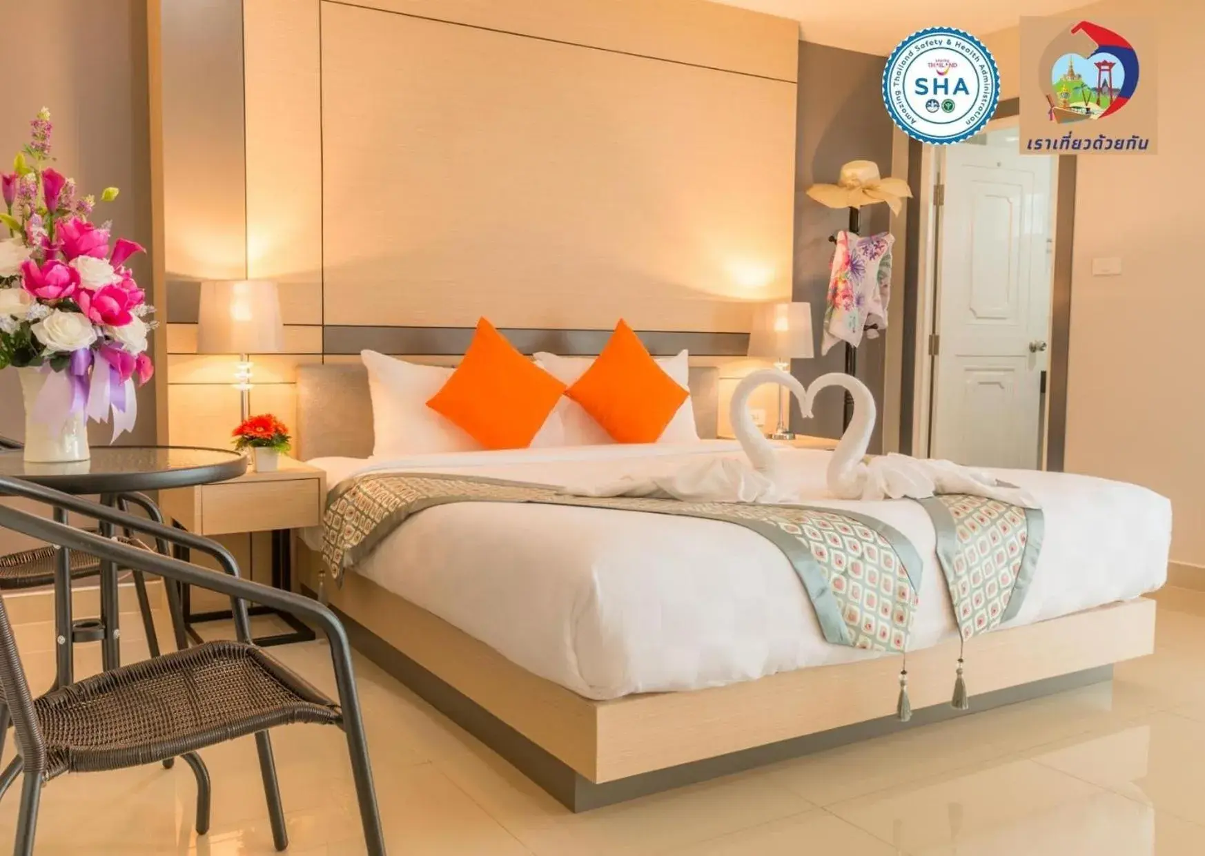 Bed in The Smart Hotel Hat Yai Bed in The Smart Hotel Hat Yai