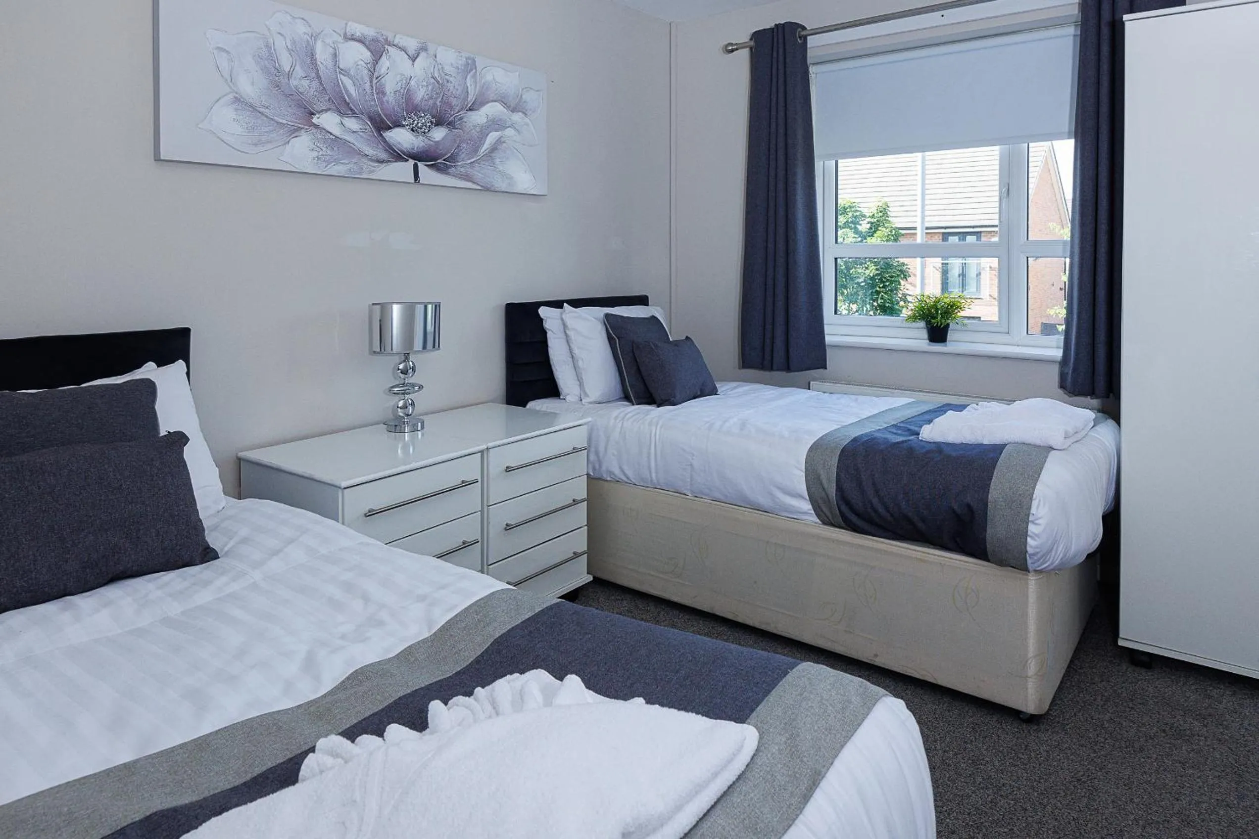 Bed in Riverside Villas