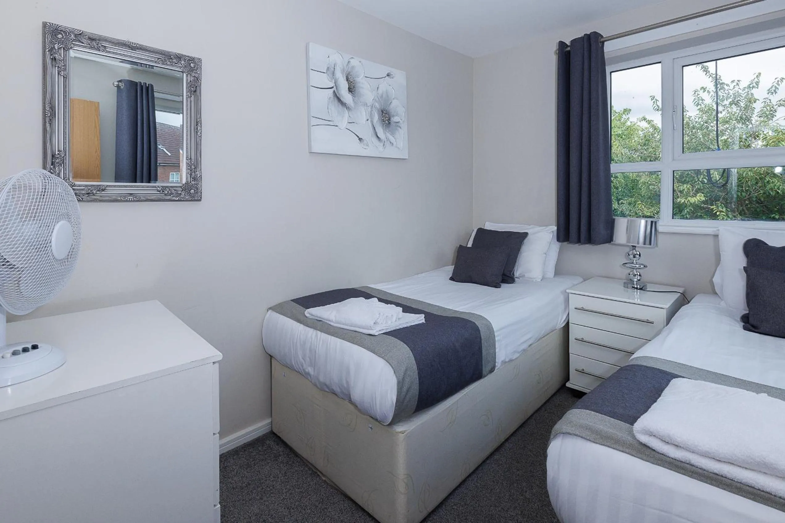 Bed in Riverside Villas