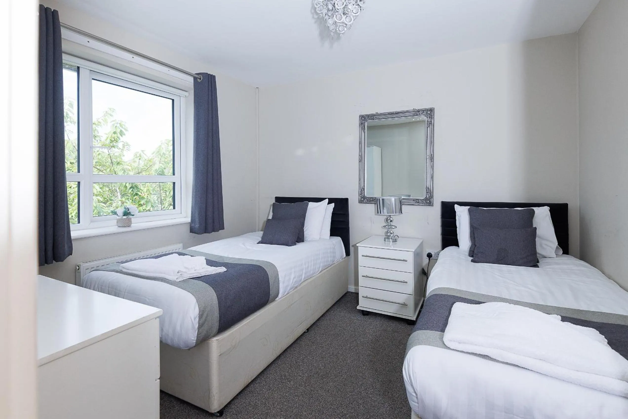 Bed in Riverside Villas