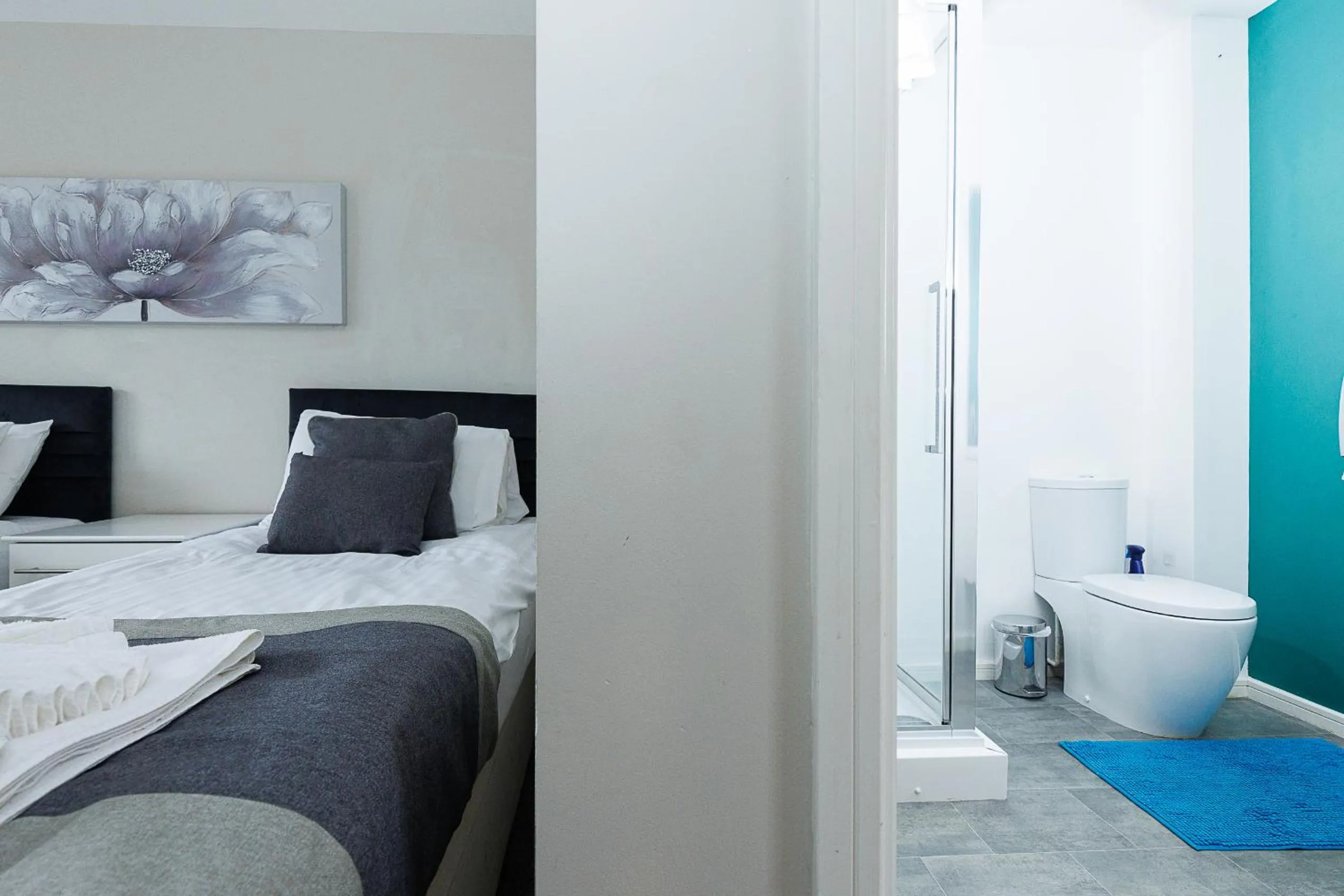 Bed in Riverside Villas