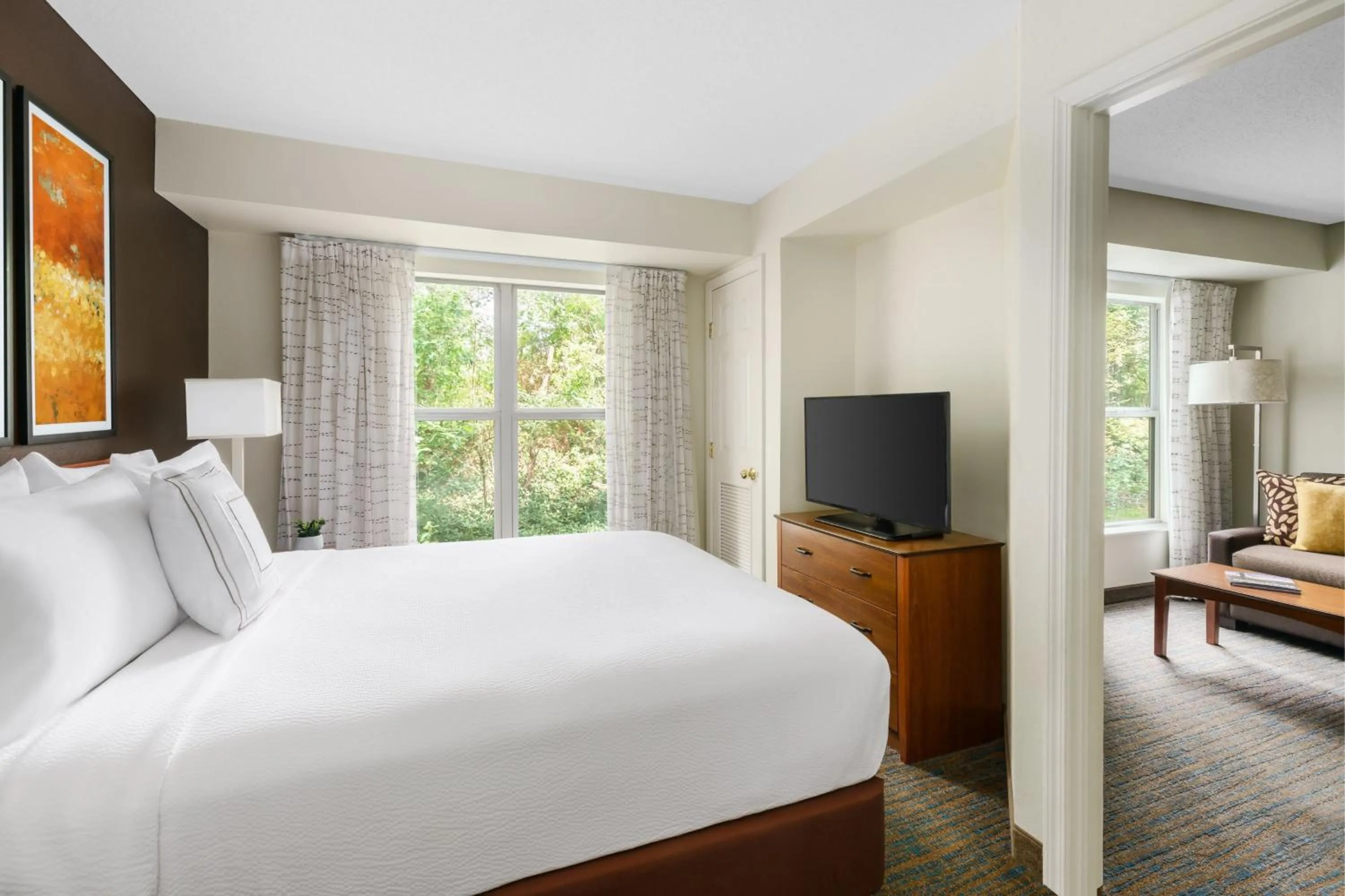 Bedroom, Bed in Residence Inn Philadelphia/Montgomeryville
