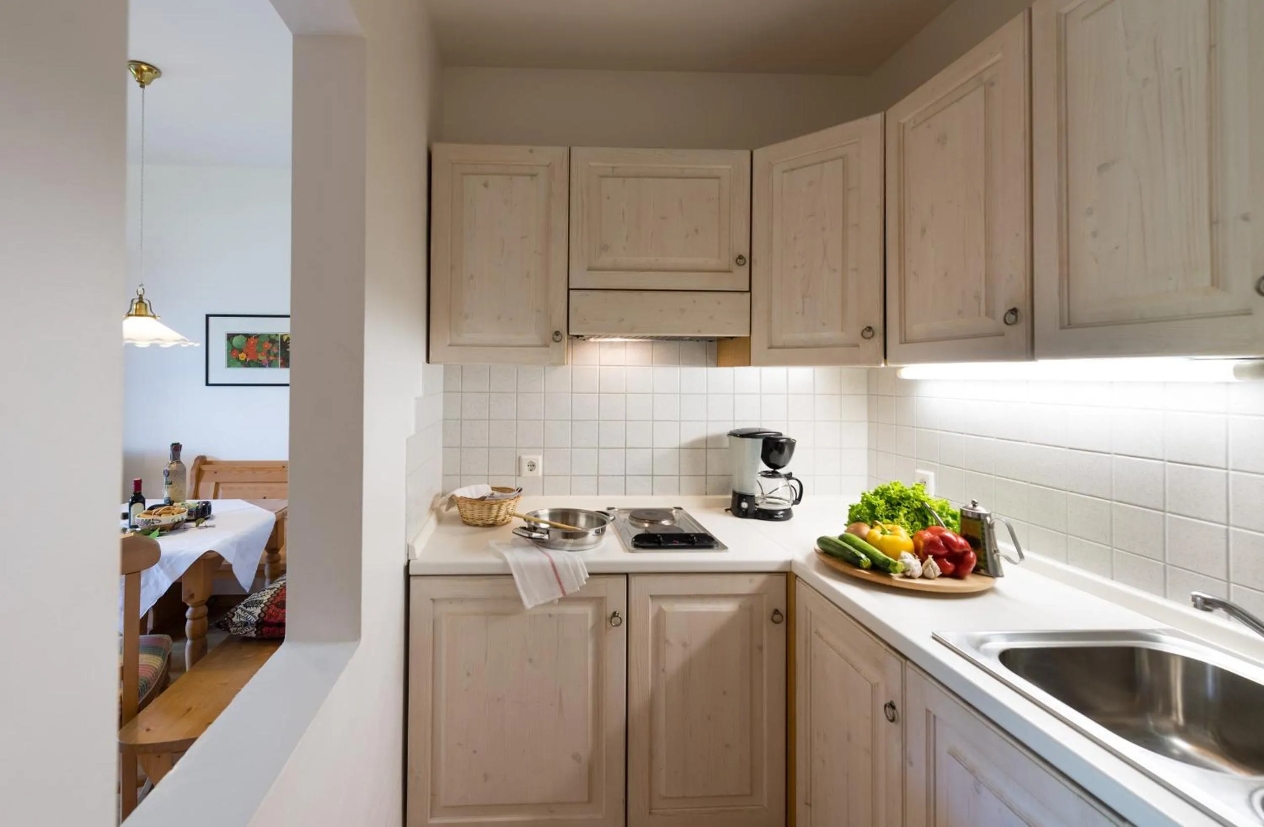 Kitchen or kitchenette in Residence Perwanger
