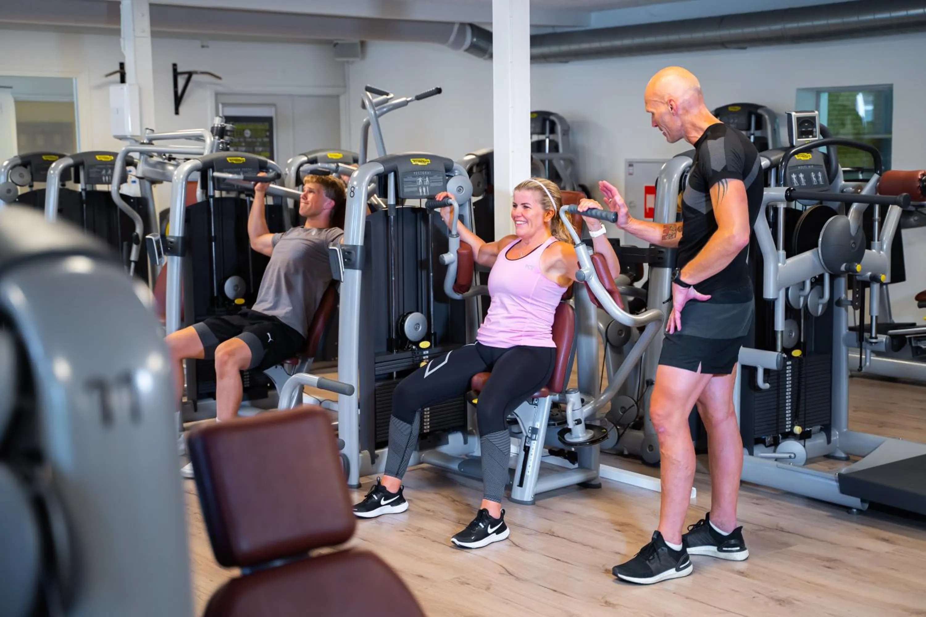 Fitness centre/facilities in SportsPark Blaavandshuk Resort