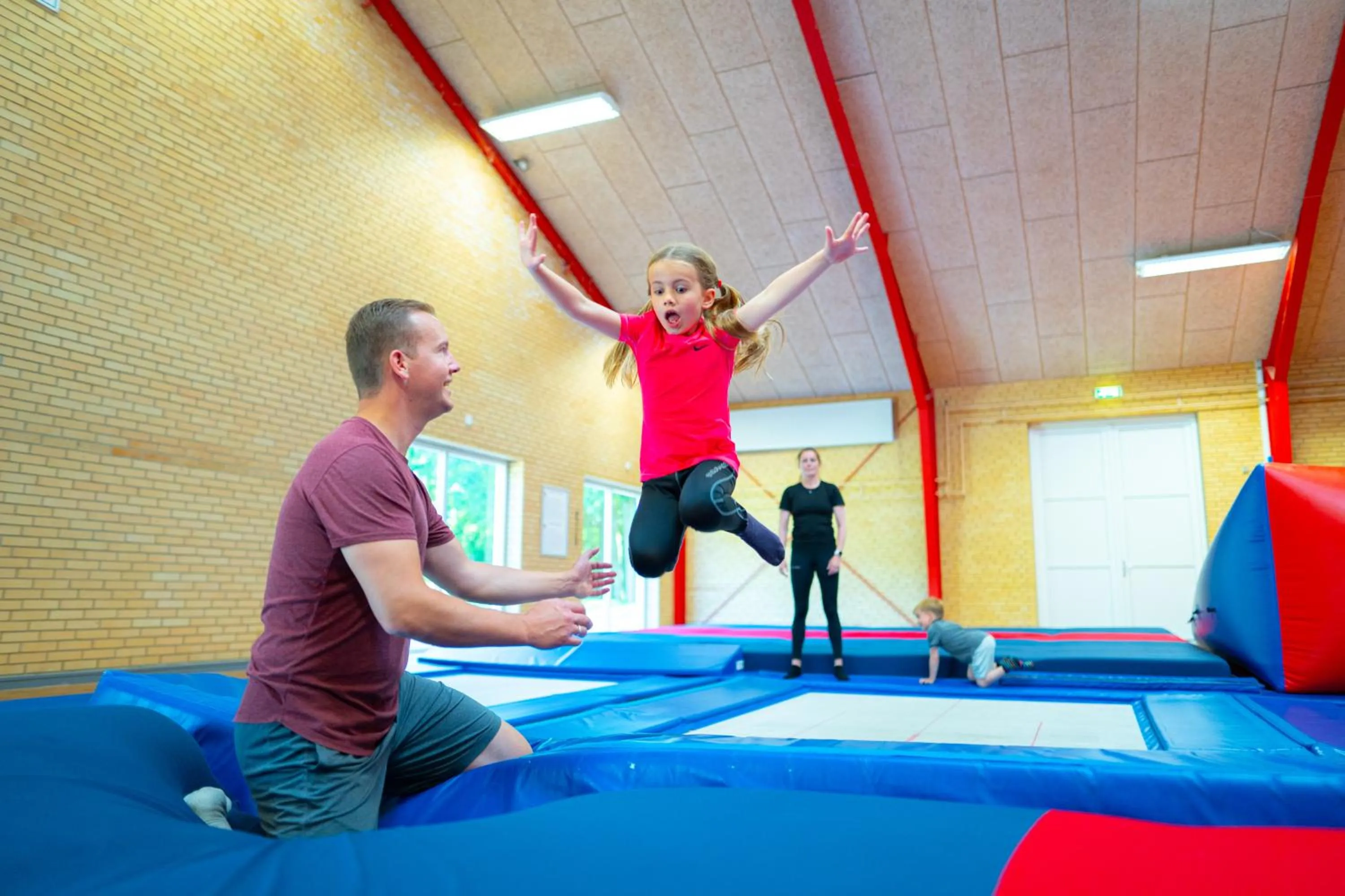 Children play ground in SportsPark Blaavandshuk Resort