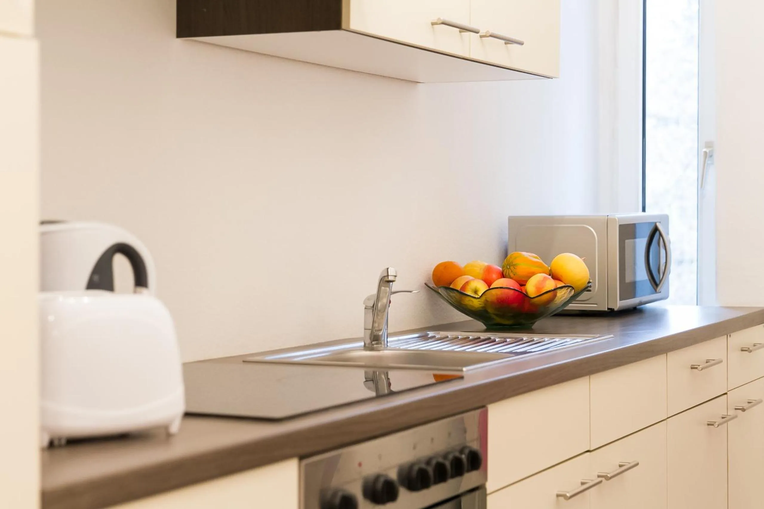 Kitchen or kitchenette in Hotel Spreewitz am Kurfürstendamm