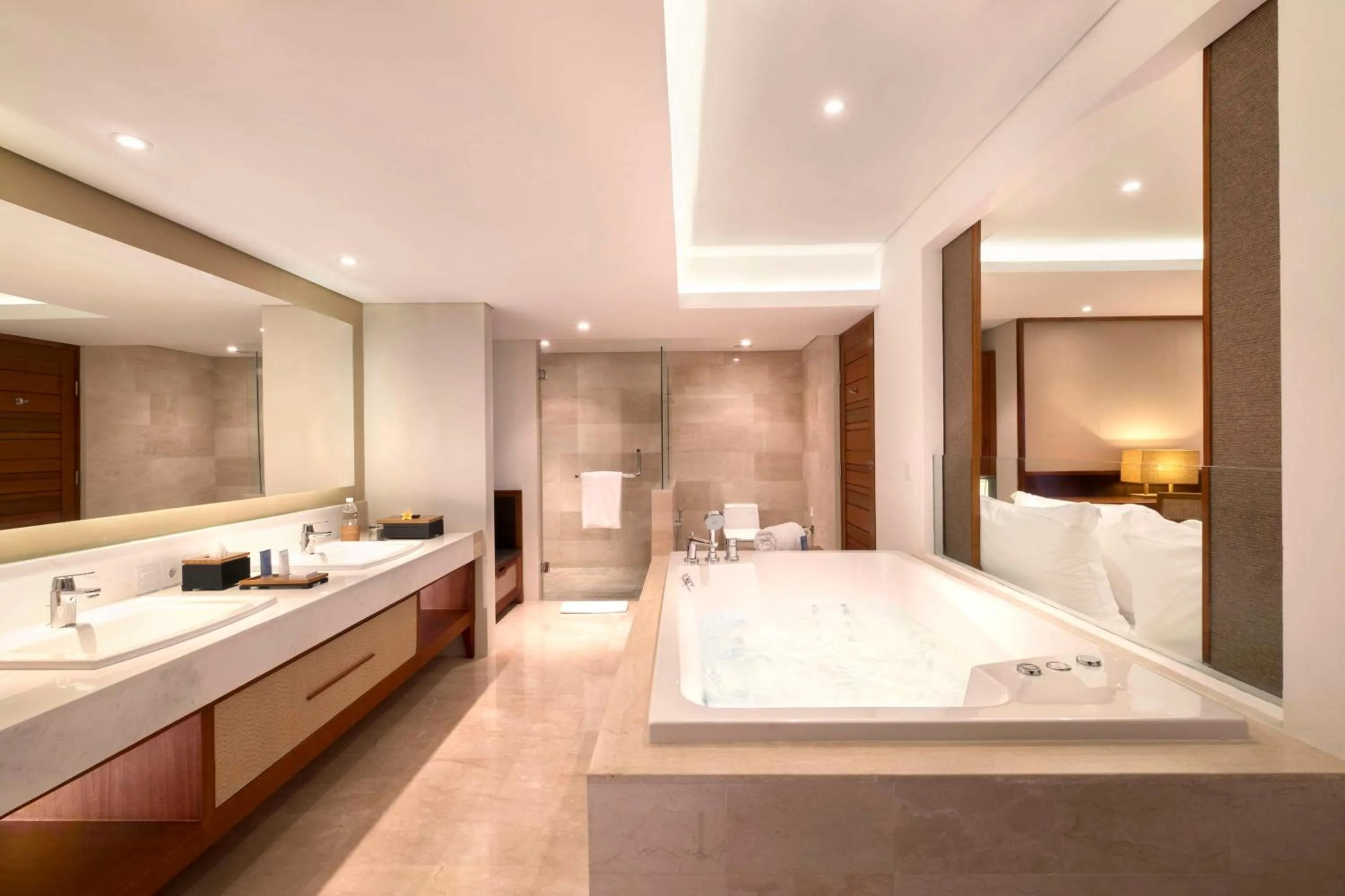 Bathroom, Bed in The Bandha Hotel & Suites