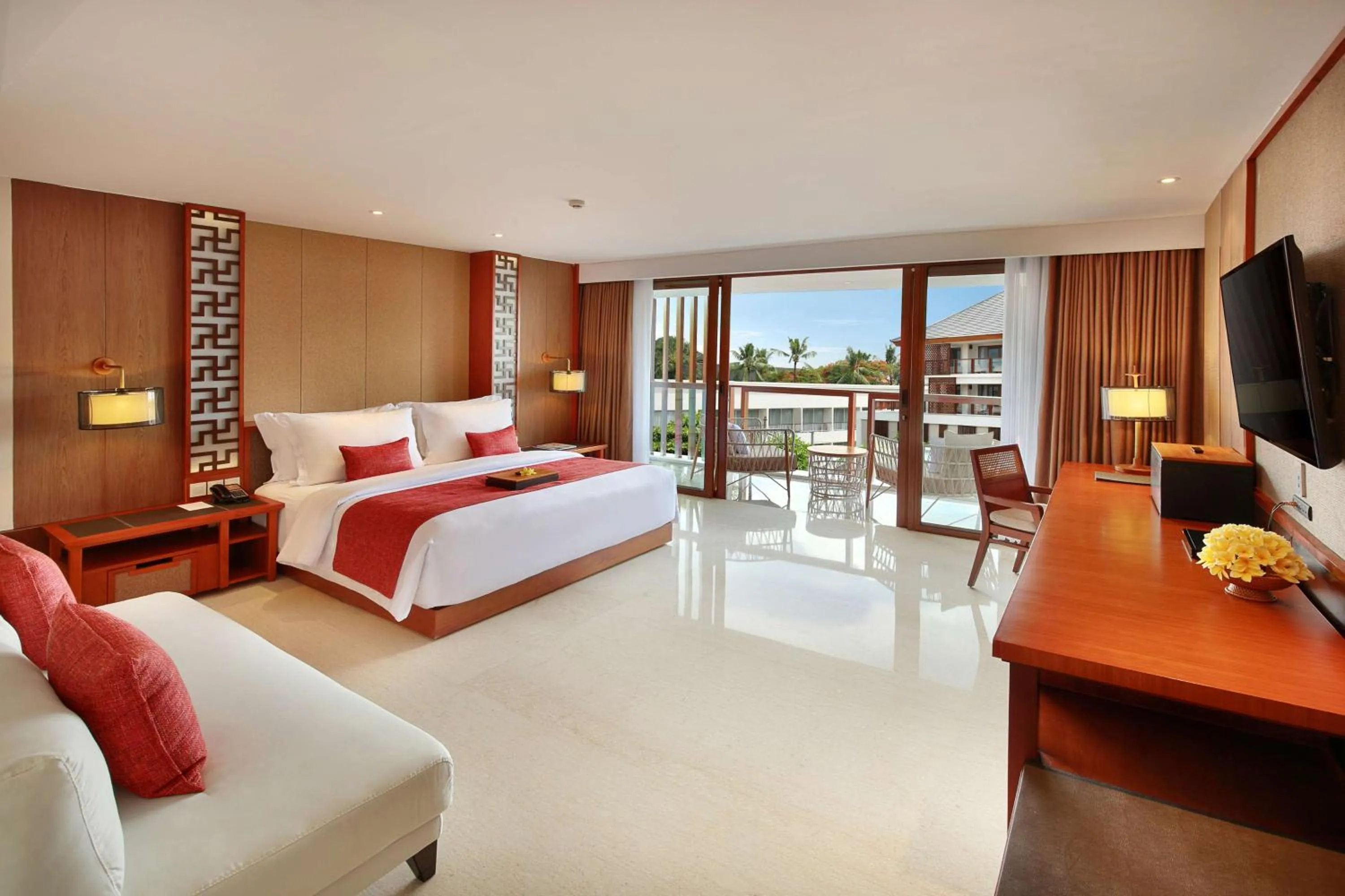 Photo of the whole room, Bed in The Bandha Hotel & Suites