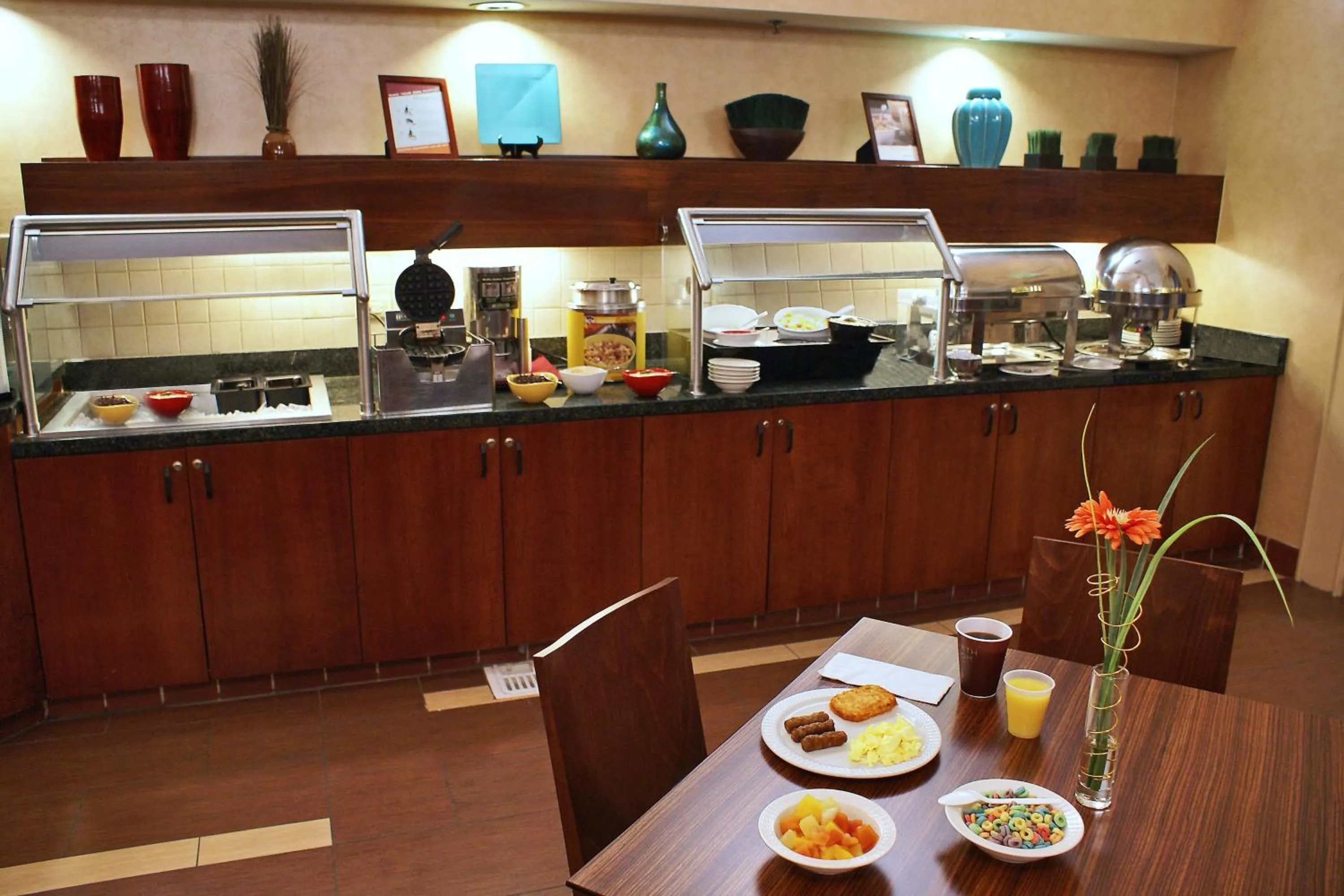 Breakfast in Residence Inn Anaheim Hills Yorba Linda