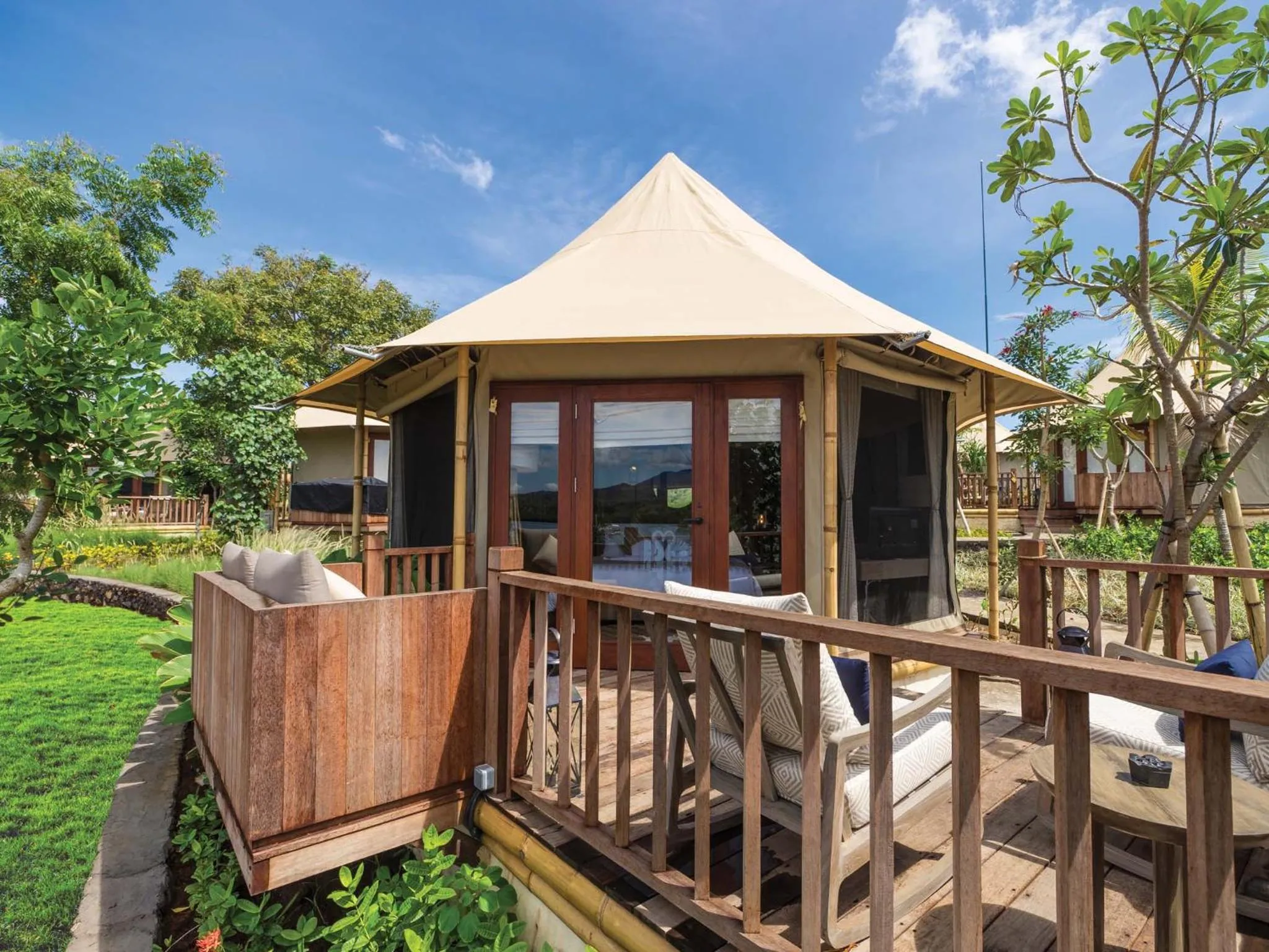 Seating area in Menjangan Dynasty Resort