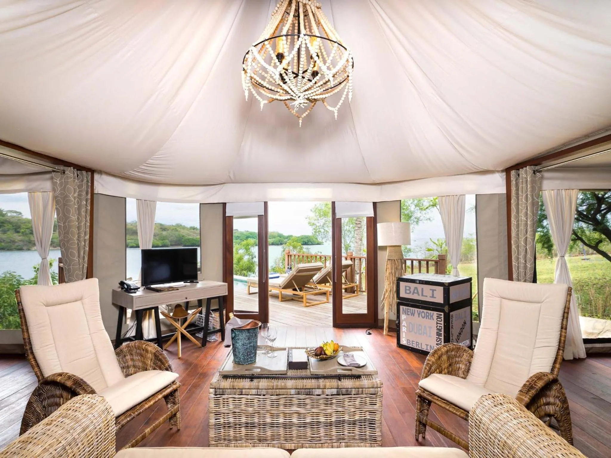 Living room in Menjangan Dynasty Resort