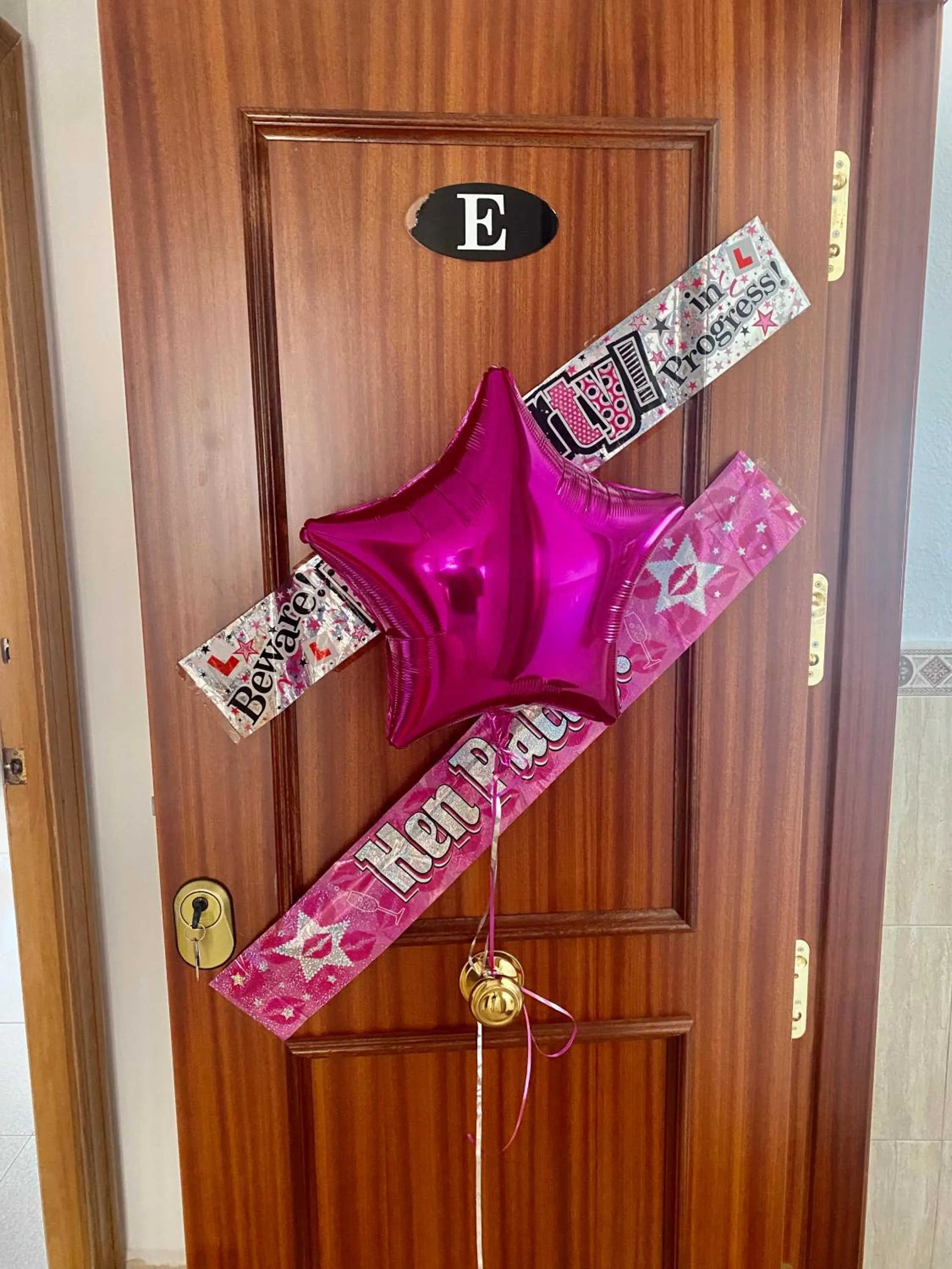 Text overlay in My Pretty Payma Apartamentos