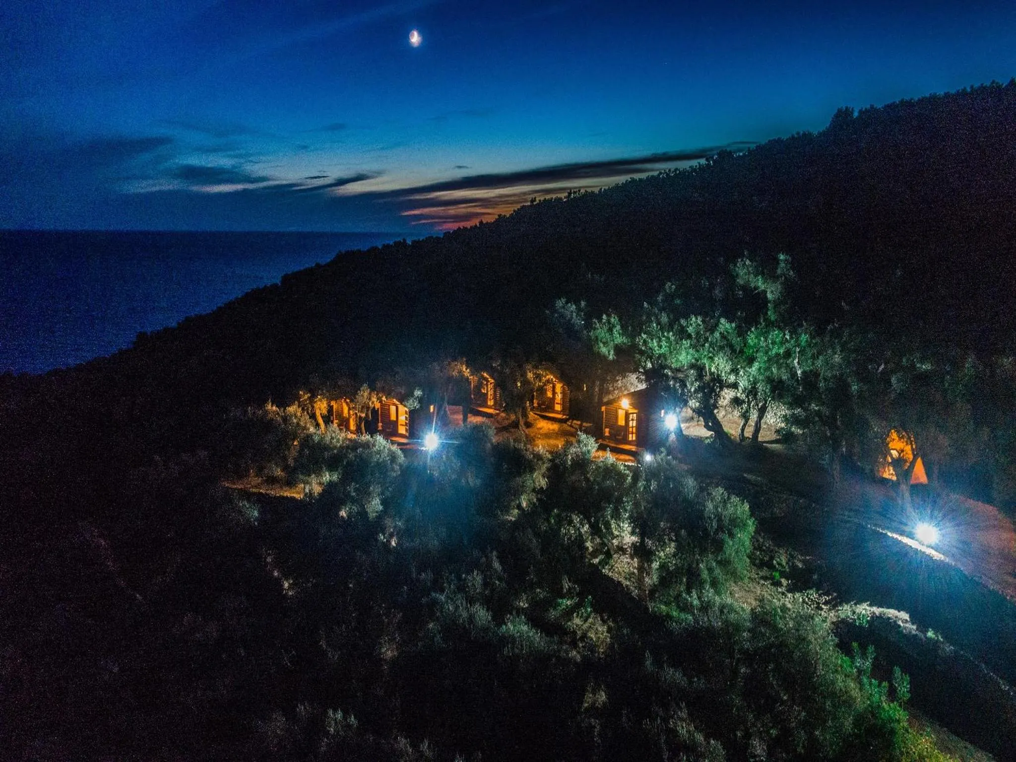 Sea view in Holiday Park Olive Tree