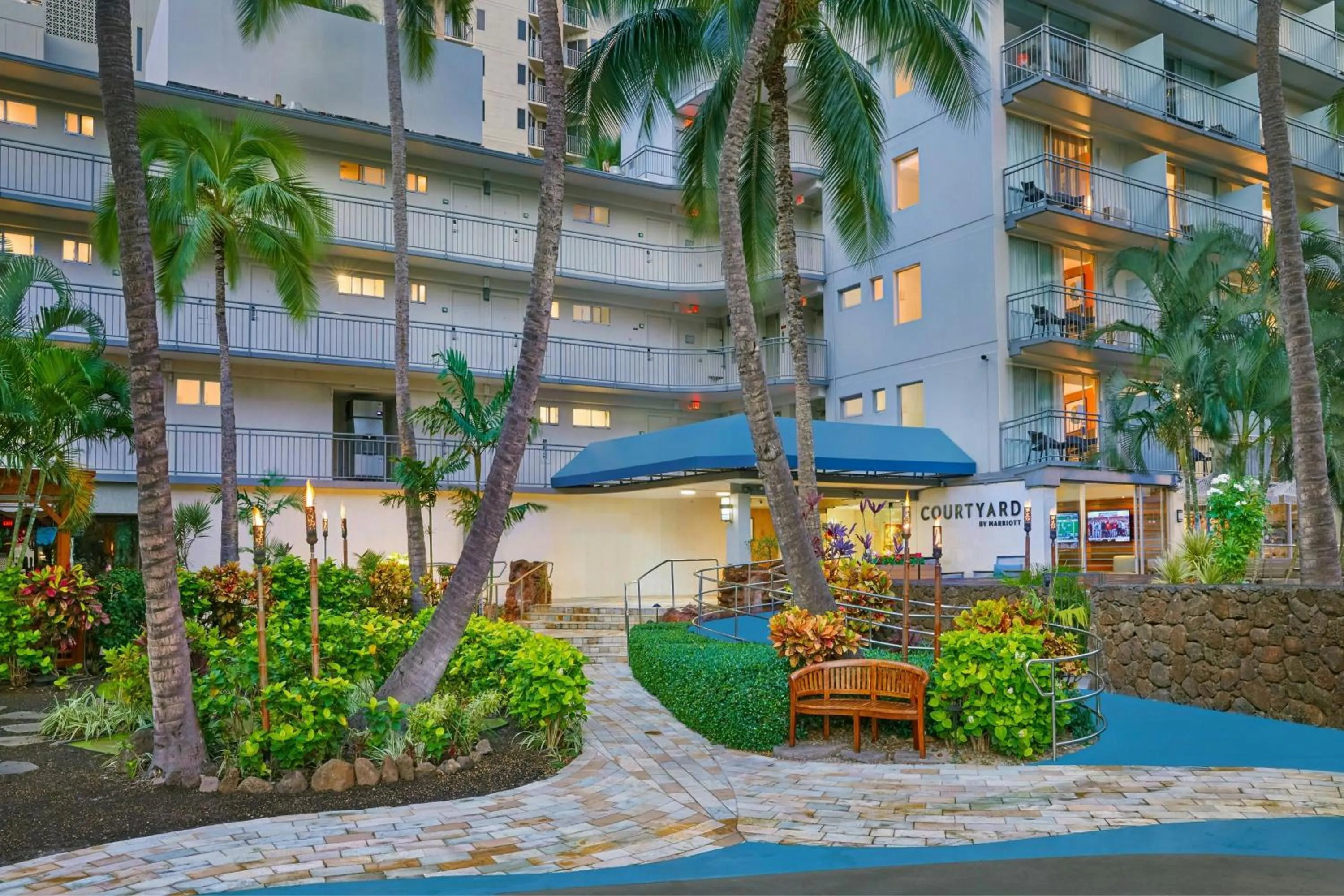 View (from property/room) in Courtyard by Marriott Waikiki Beach