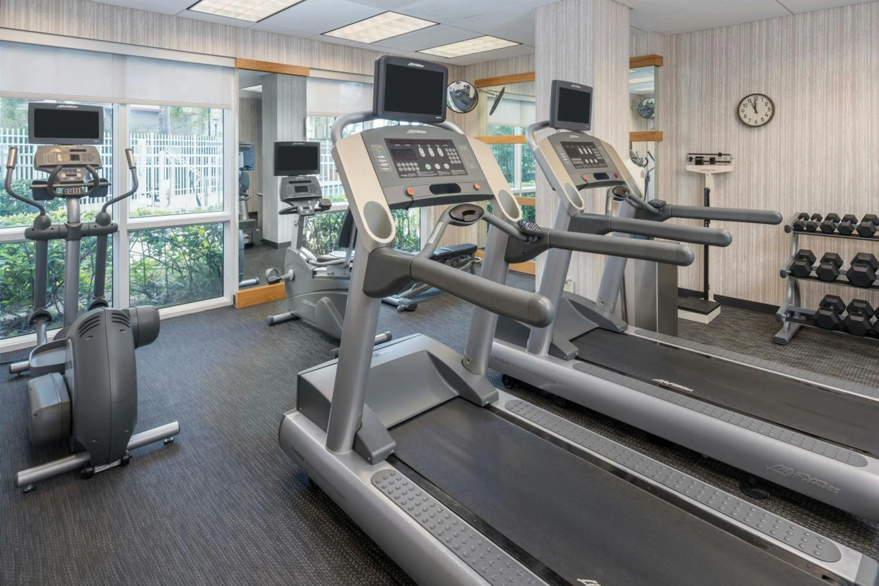Fitness centre/facilities in Courtyard by Marriott Miami West/FL Turnpike