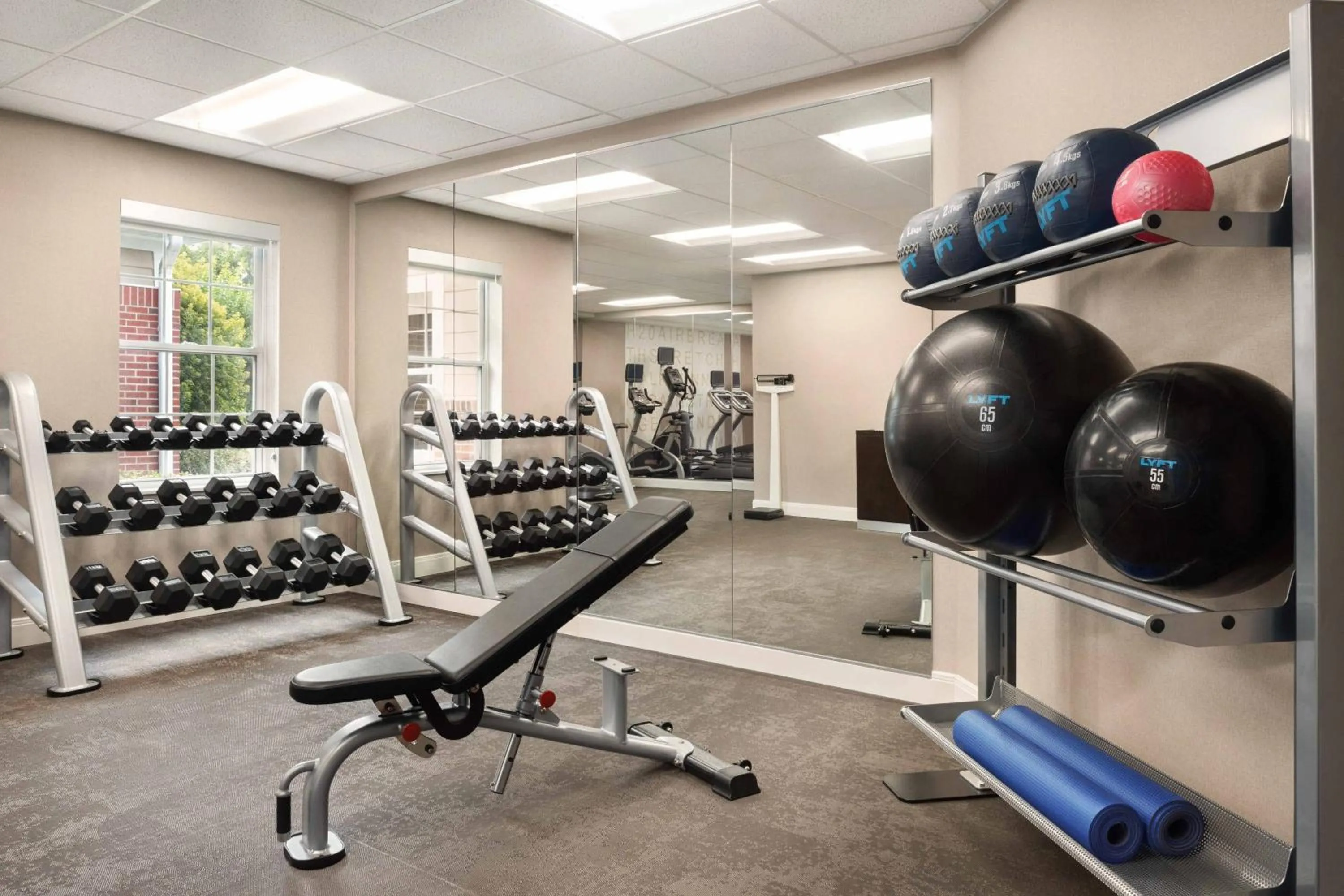 Fitness centre/facilities in Residence Inn Houston The Woodlands/Market Street