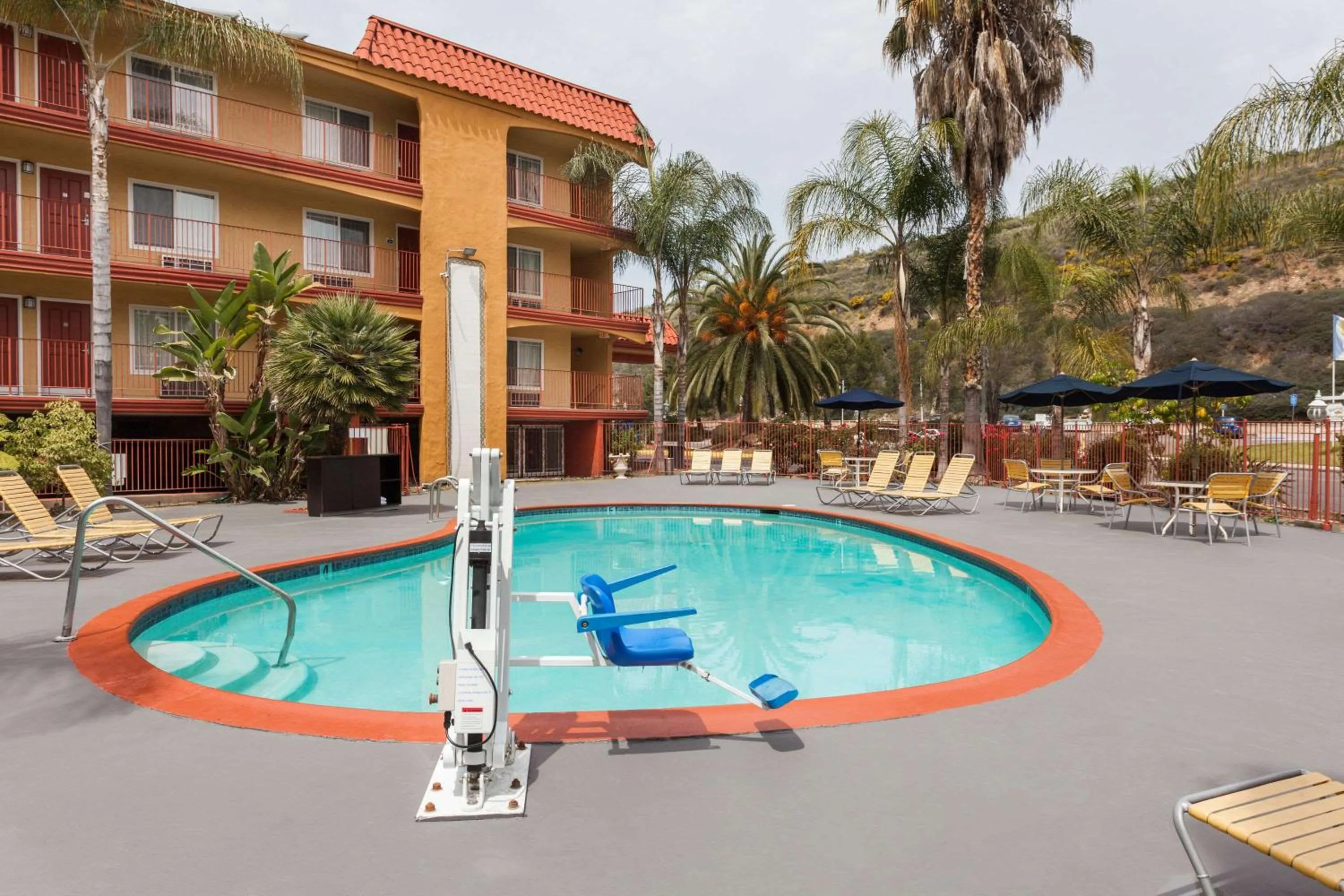 On site in Days Inn by Wyndham Mission Valley-SDSU