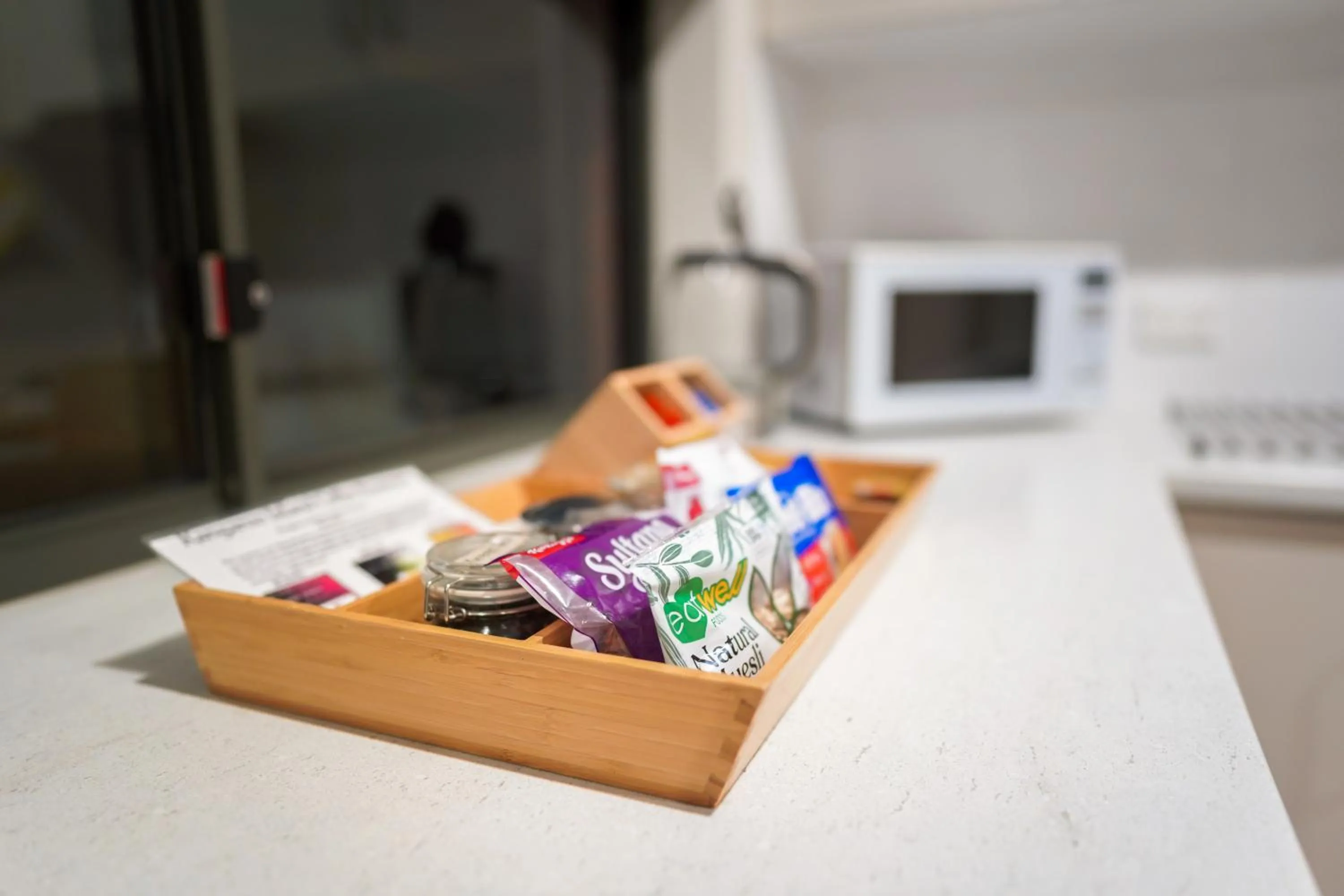 Continental breakfast in Villas on the Bay Kingscote