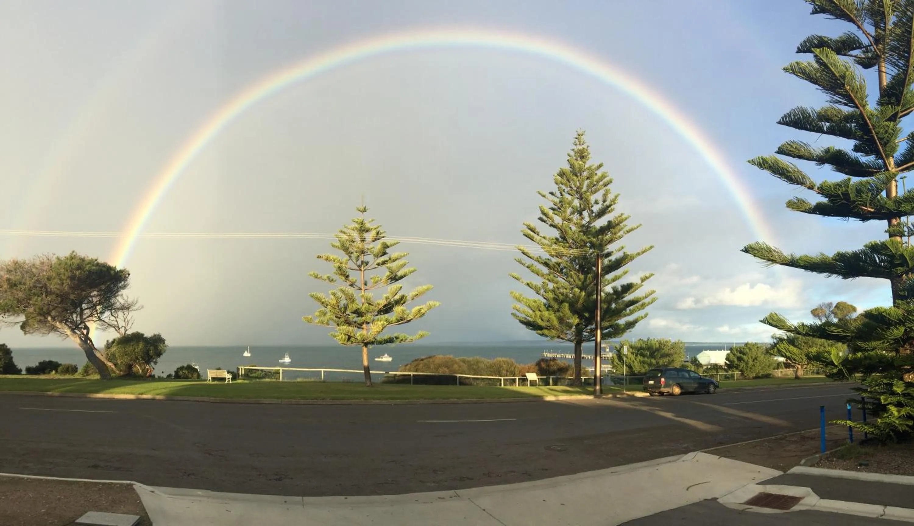 Sea view in Villas on the Bay Kingscote