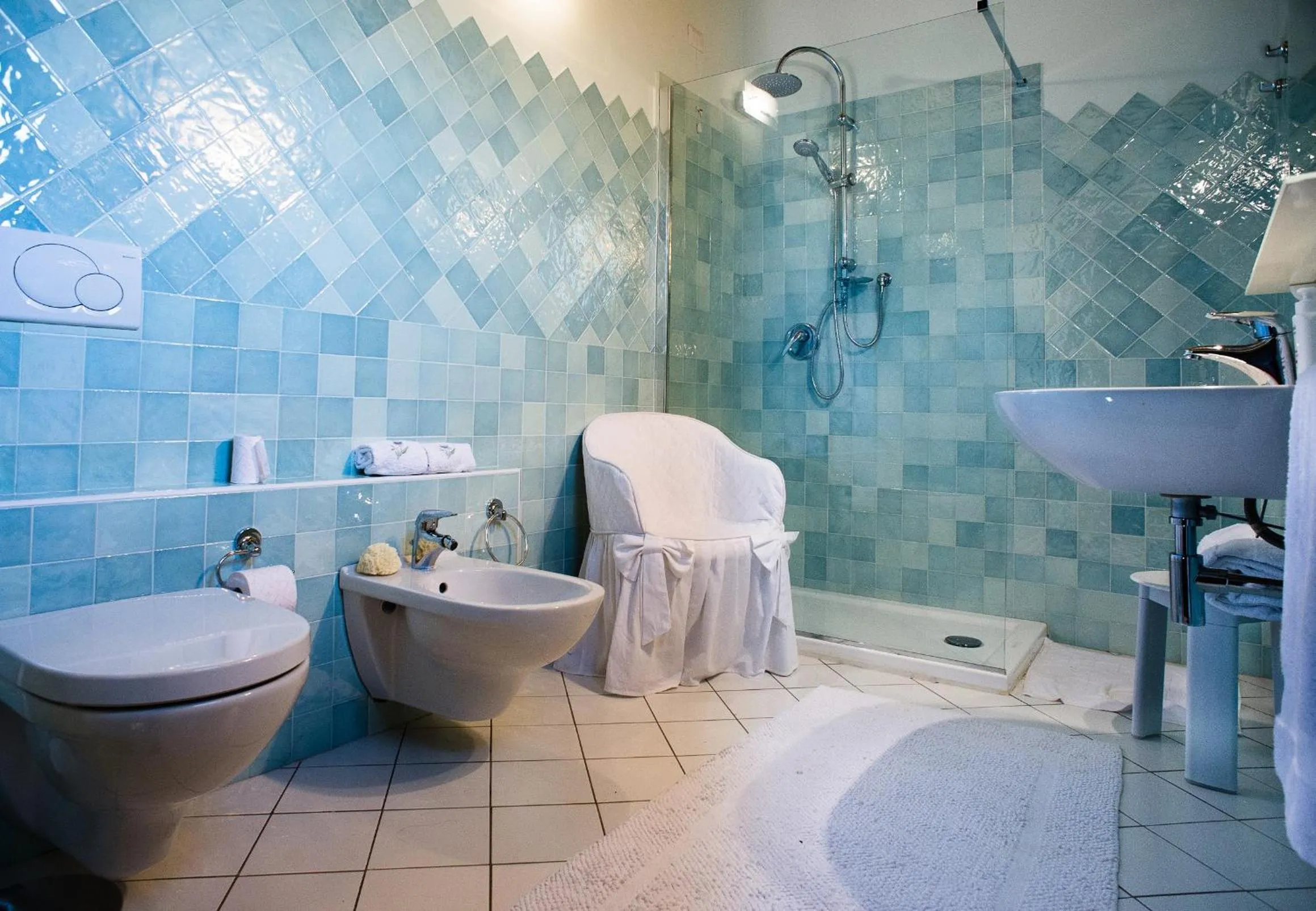 Shower in Le Tre Civette - Residenza di Campagna