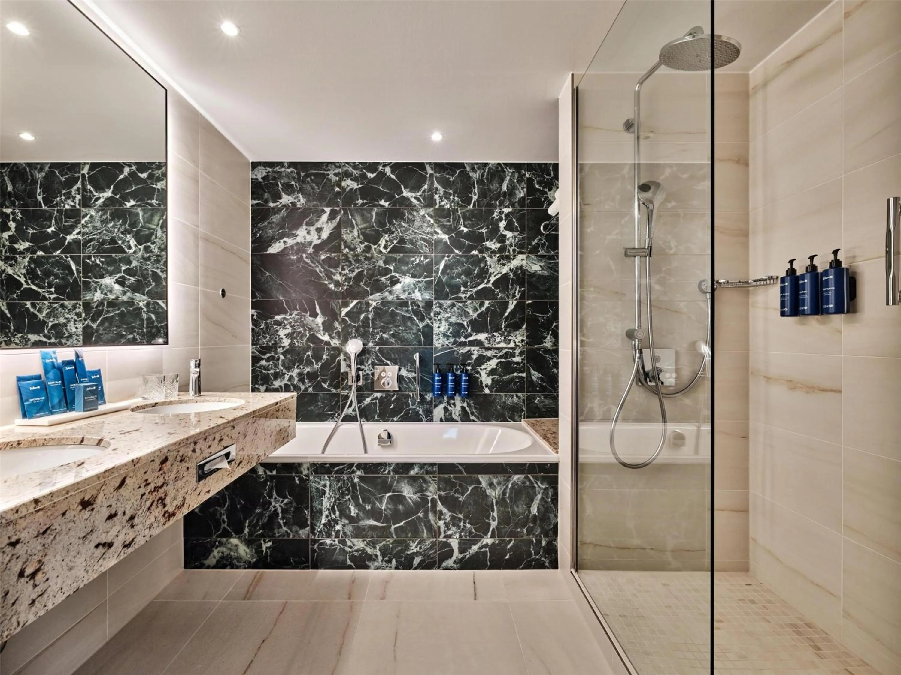 Bathroom in Radisson Blu Hotel, Hamburg Airport