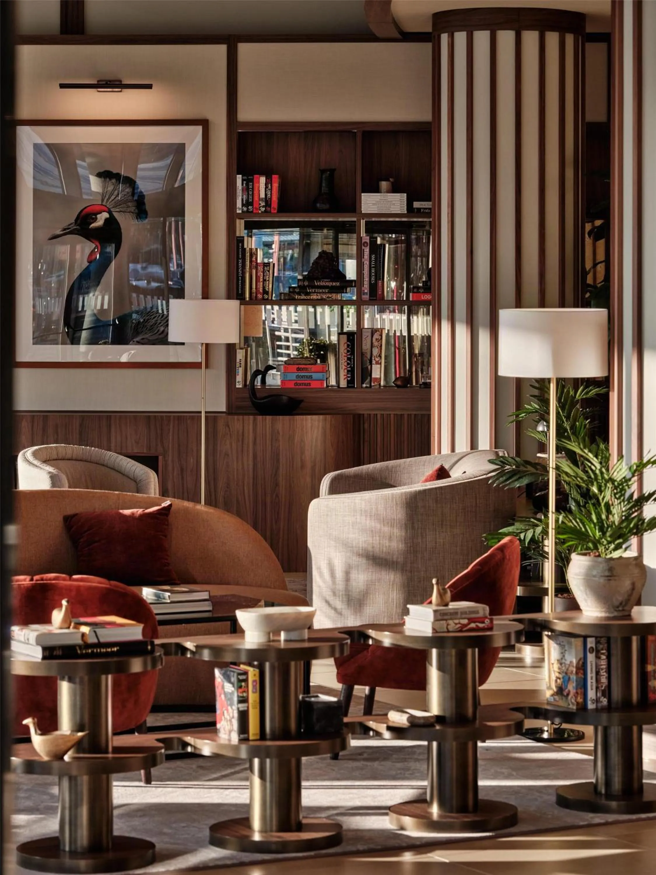 Lobby or reception in Radisson Blu Hotel, Hamburg Airport